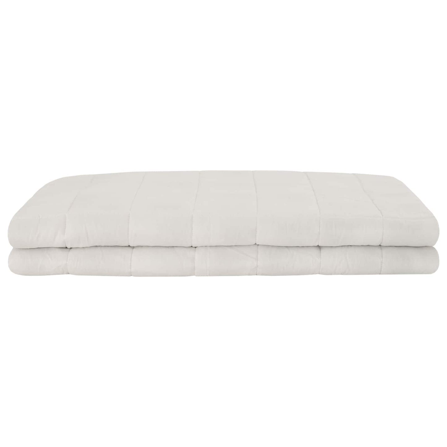 Weighted Blanket White 220 x 260 cm 11 kg 100% Cotton 205T