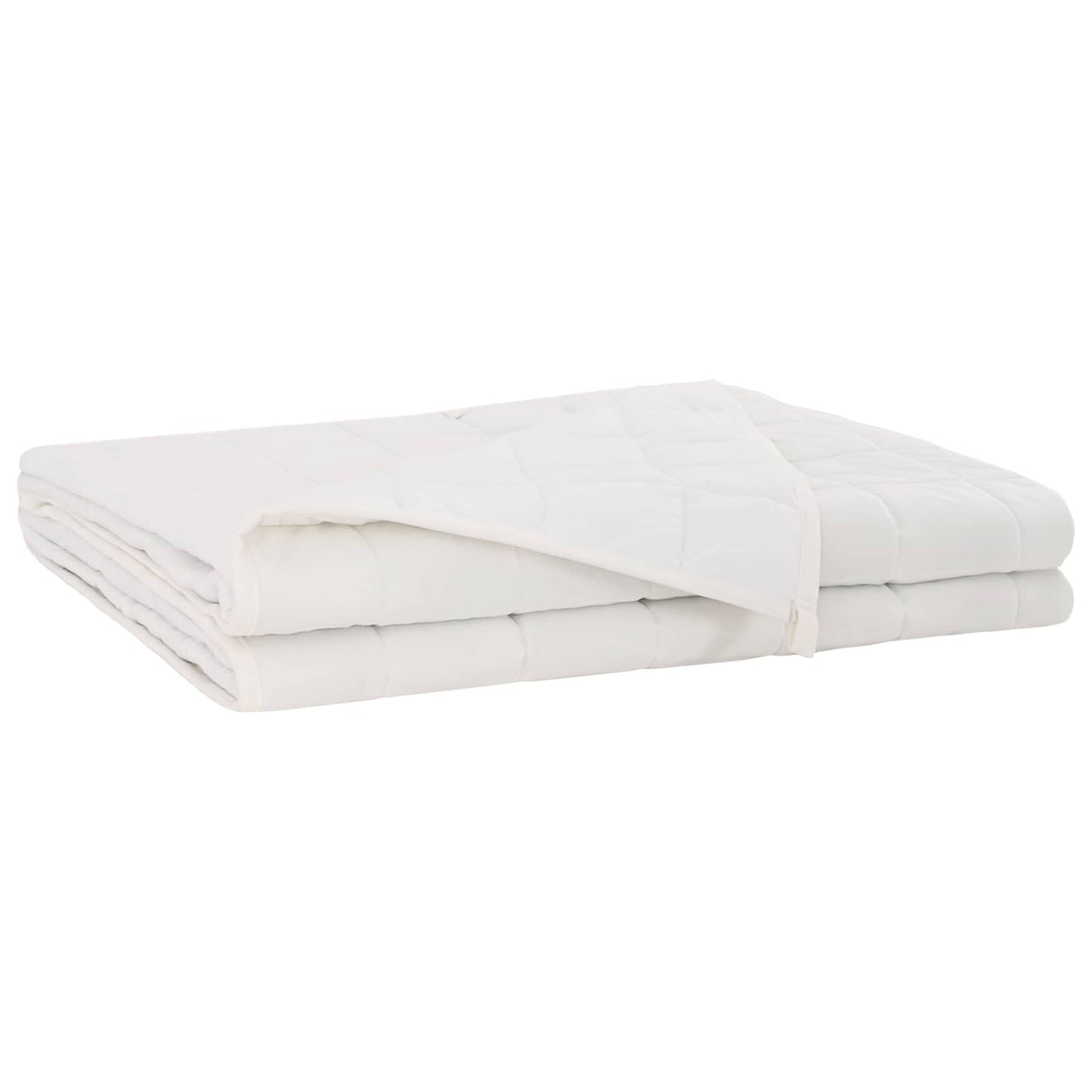 Weighted Blanket White 220 x 235 cm 11 kg 100% Cotton 205T