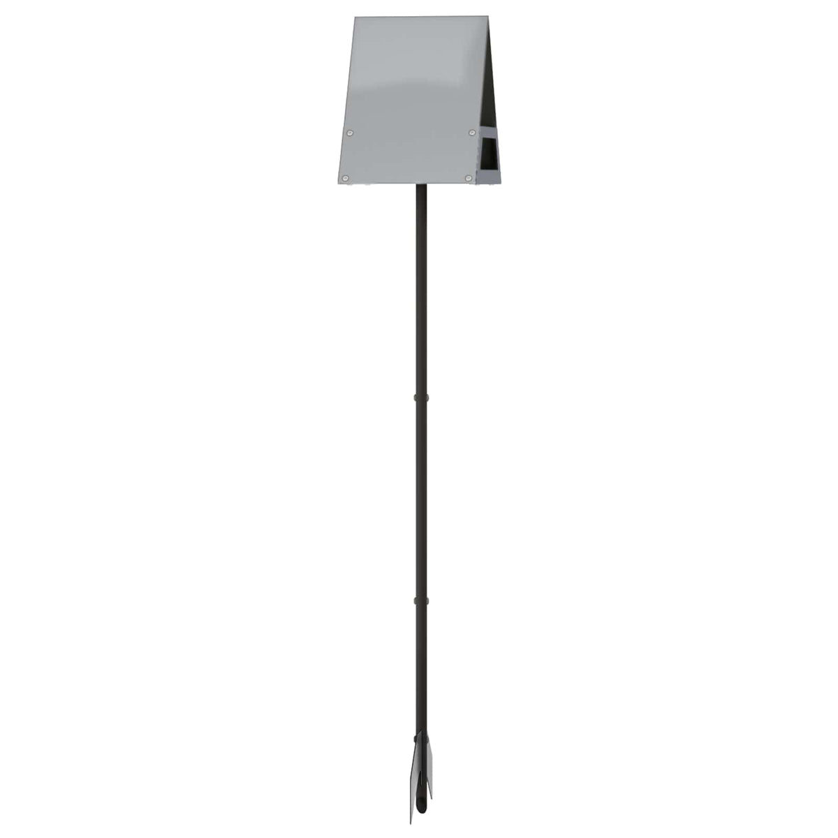 Bird Feeder Galvanised Steel Silver