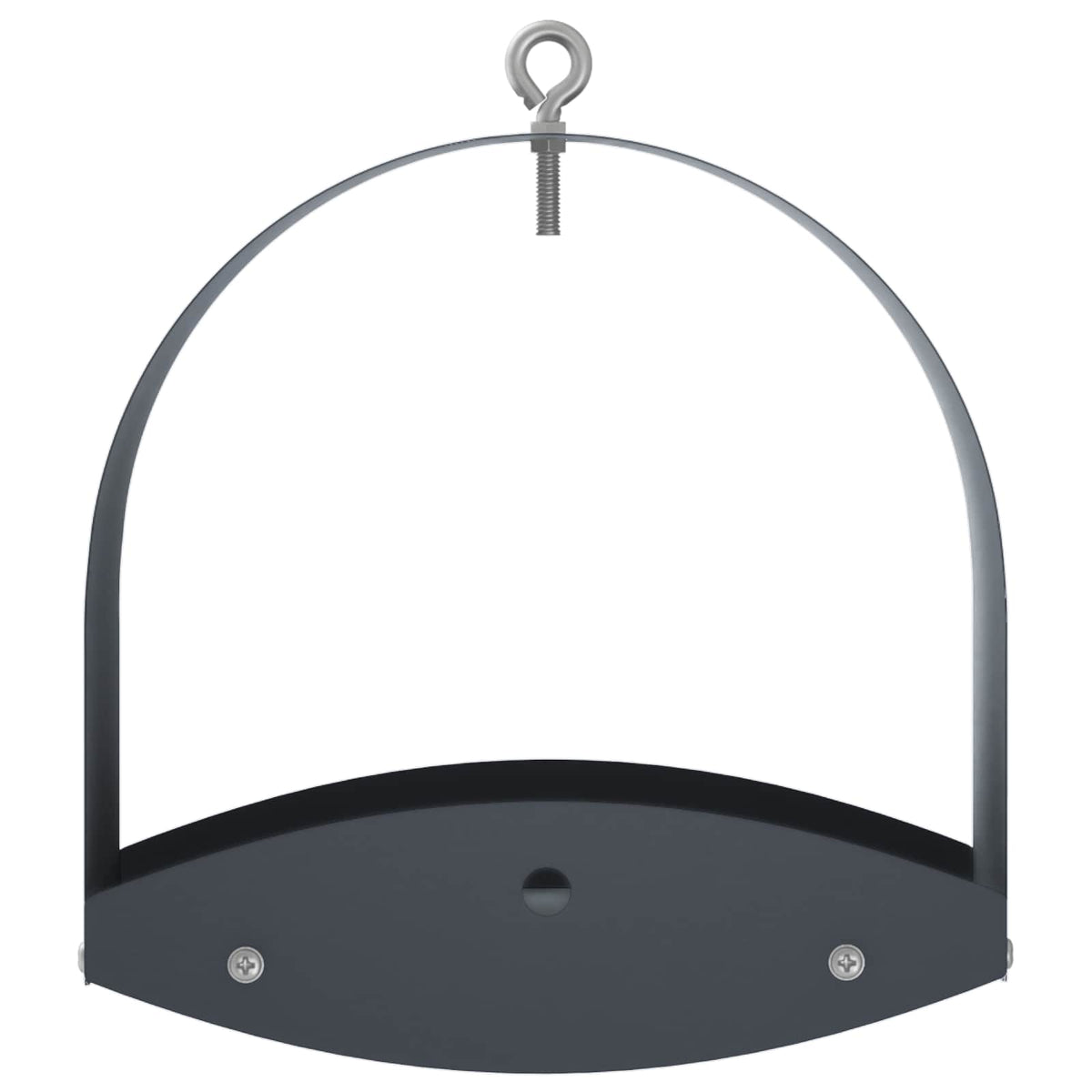 Hanging Bird Feeder Steel Anthracite
