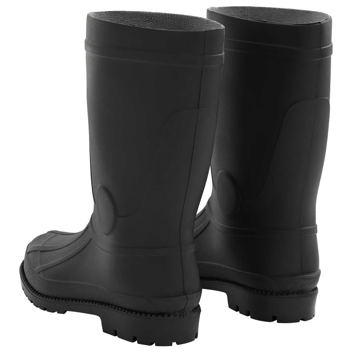 Rain Boots PVC Size 44 Black