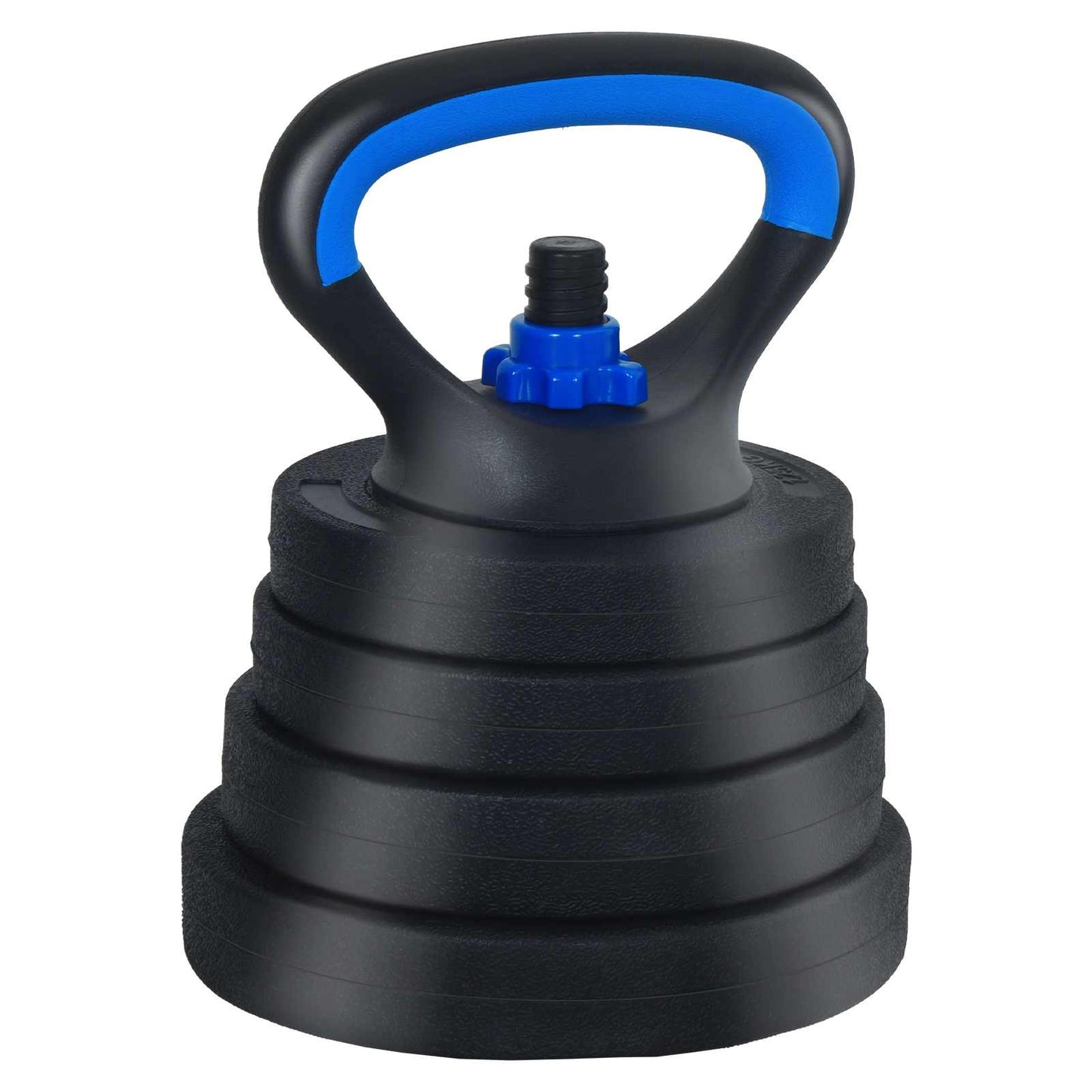 4-in-1 Dumbbell Set 40kg Black and Blue Cement and Iron Sand