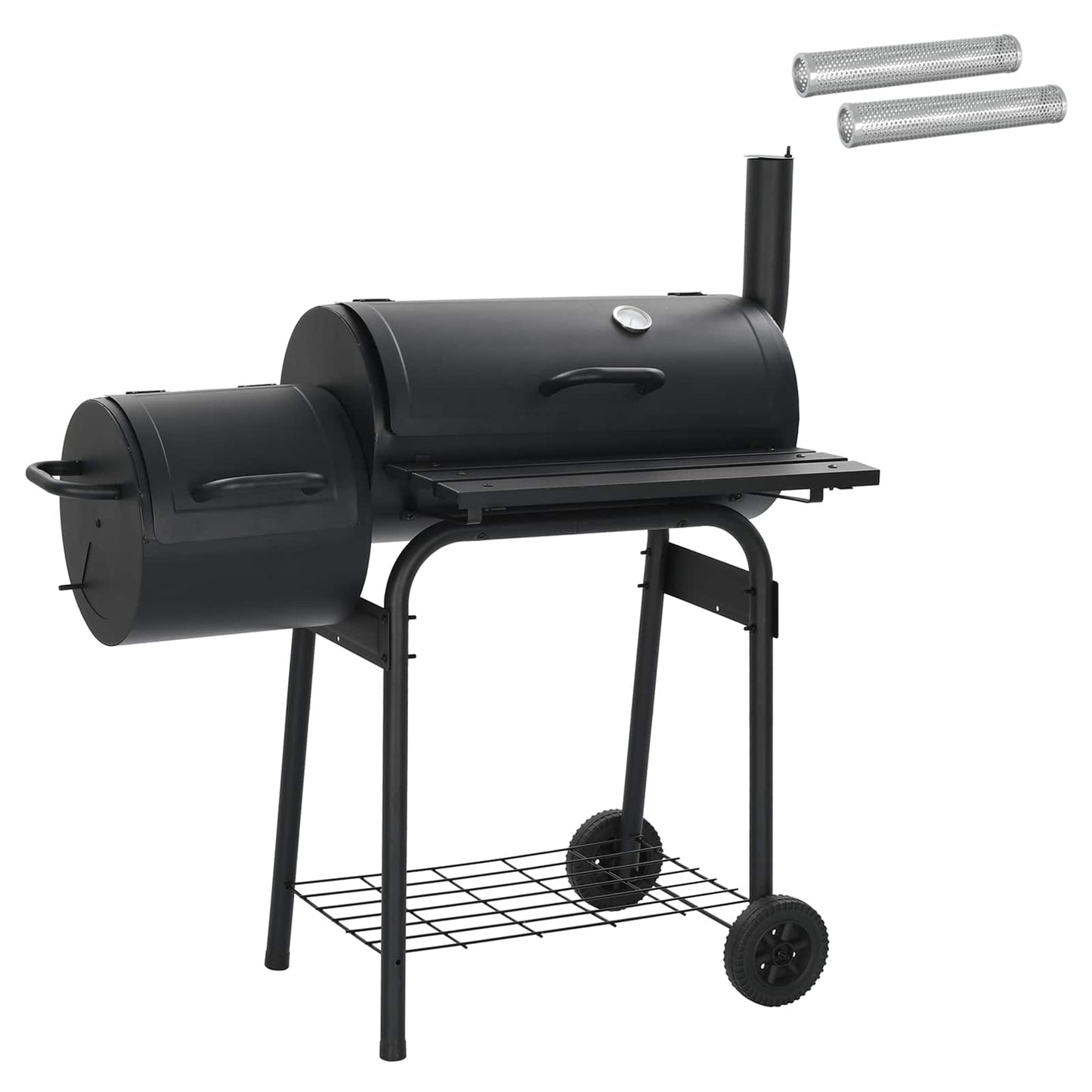 Outdoor Grill 103 x 60 x 113 cm Steel Black