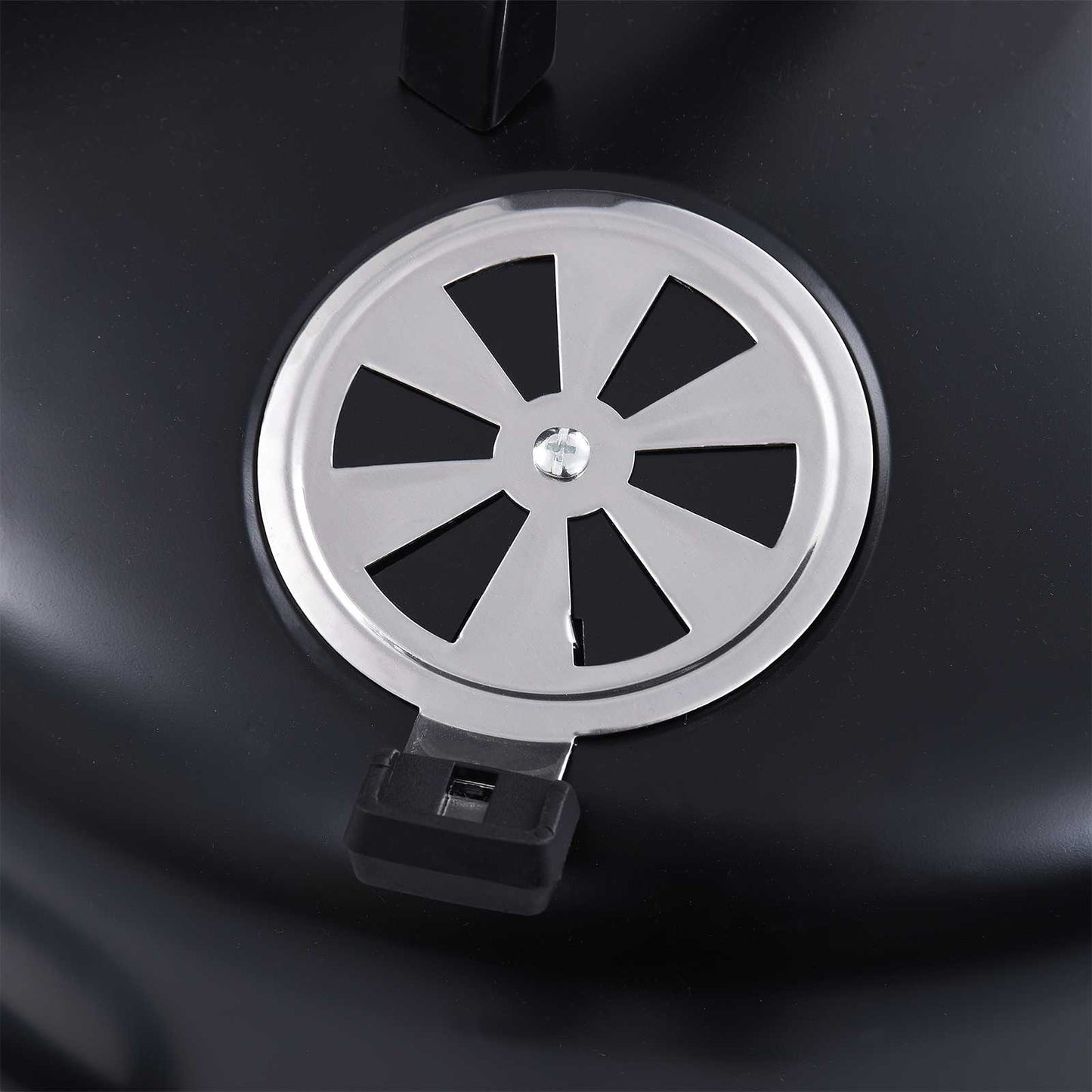 Outdoor Grill Ø 40 x 80 cm Steel Black