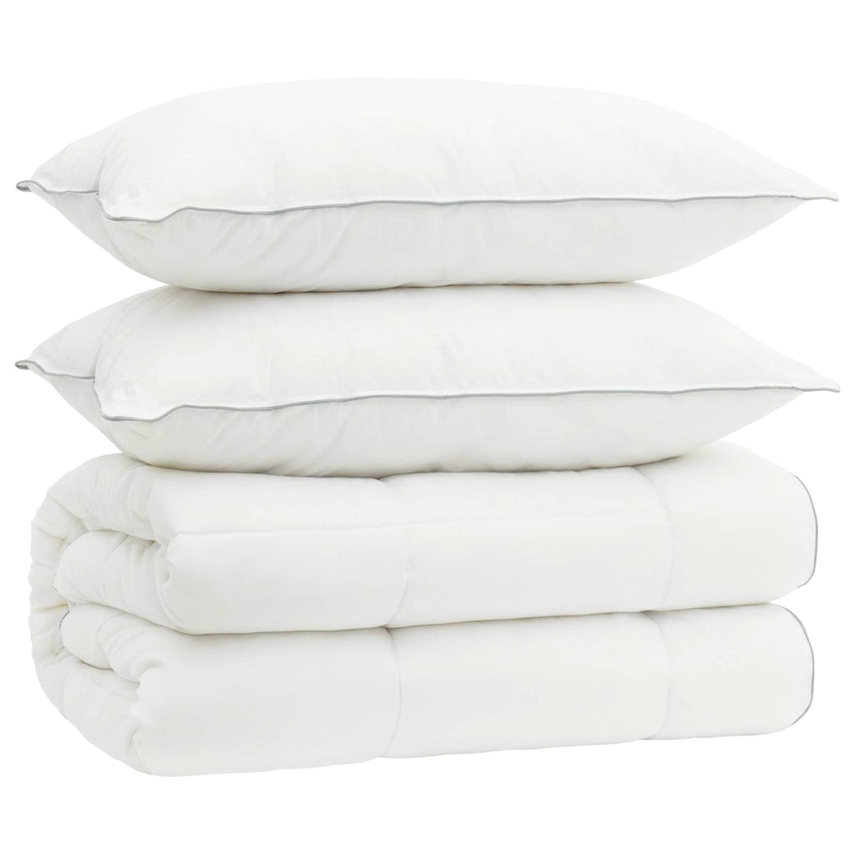 Duvet and Pillow Set 3 pcs 200x240 cm 4 Seasons 140+220 GSM