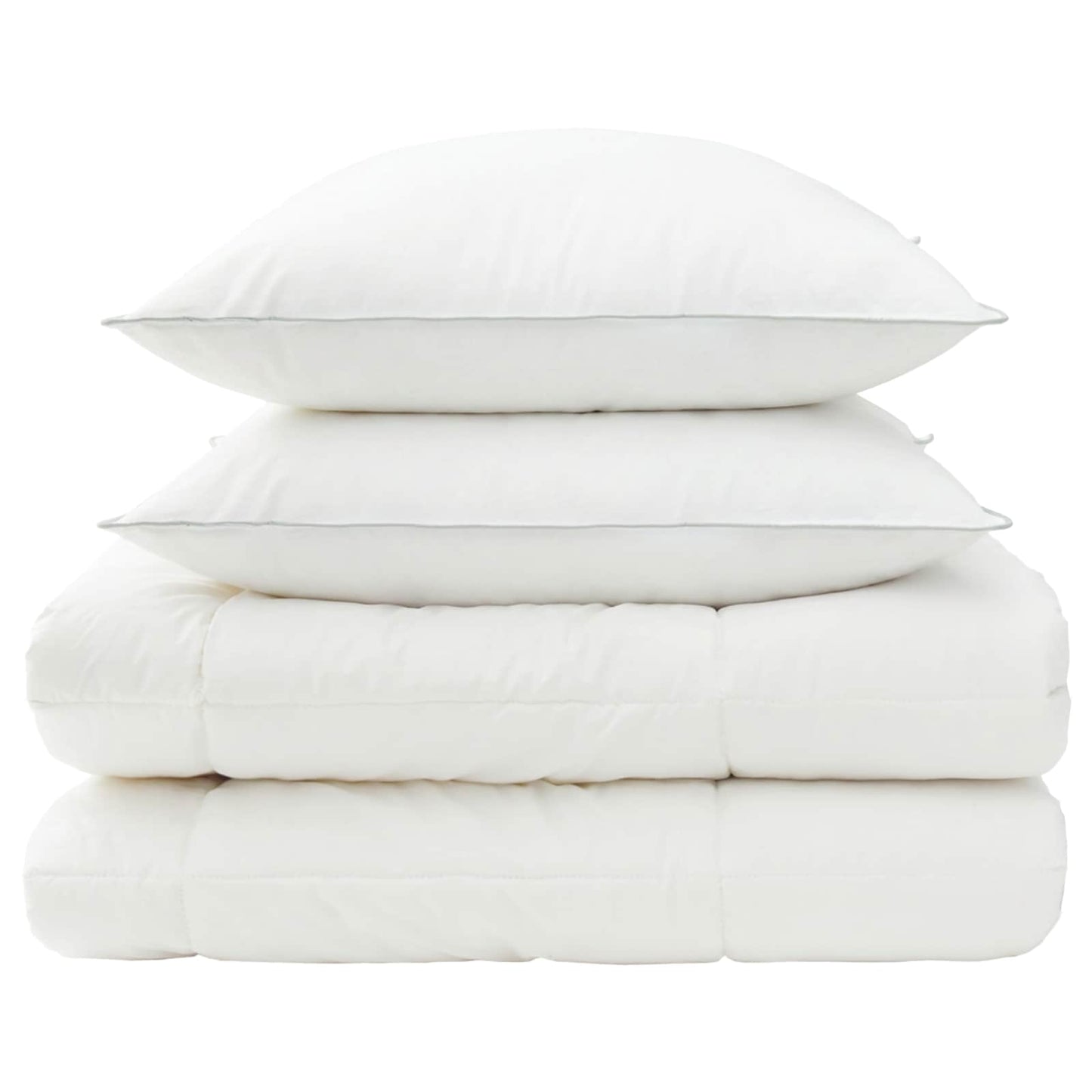 Duvet and Pillow Set 3 pcs 200x240 cm Winter 450 GSM Wool White