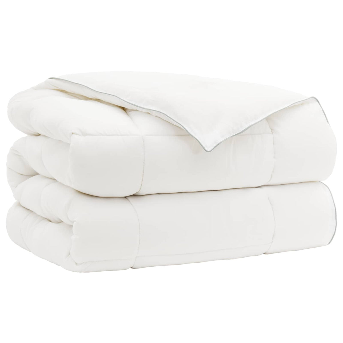 Duvet and Pillow Set 3 pcs 140x220 cm Winter 450 GSM Wool White