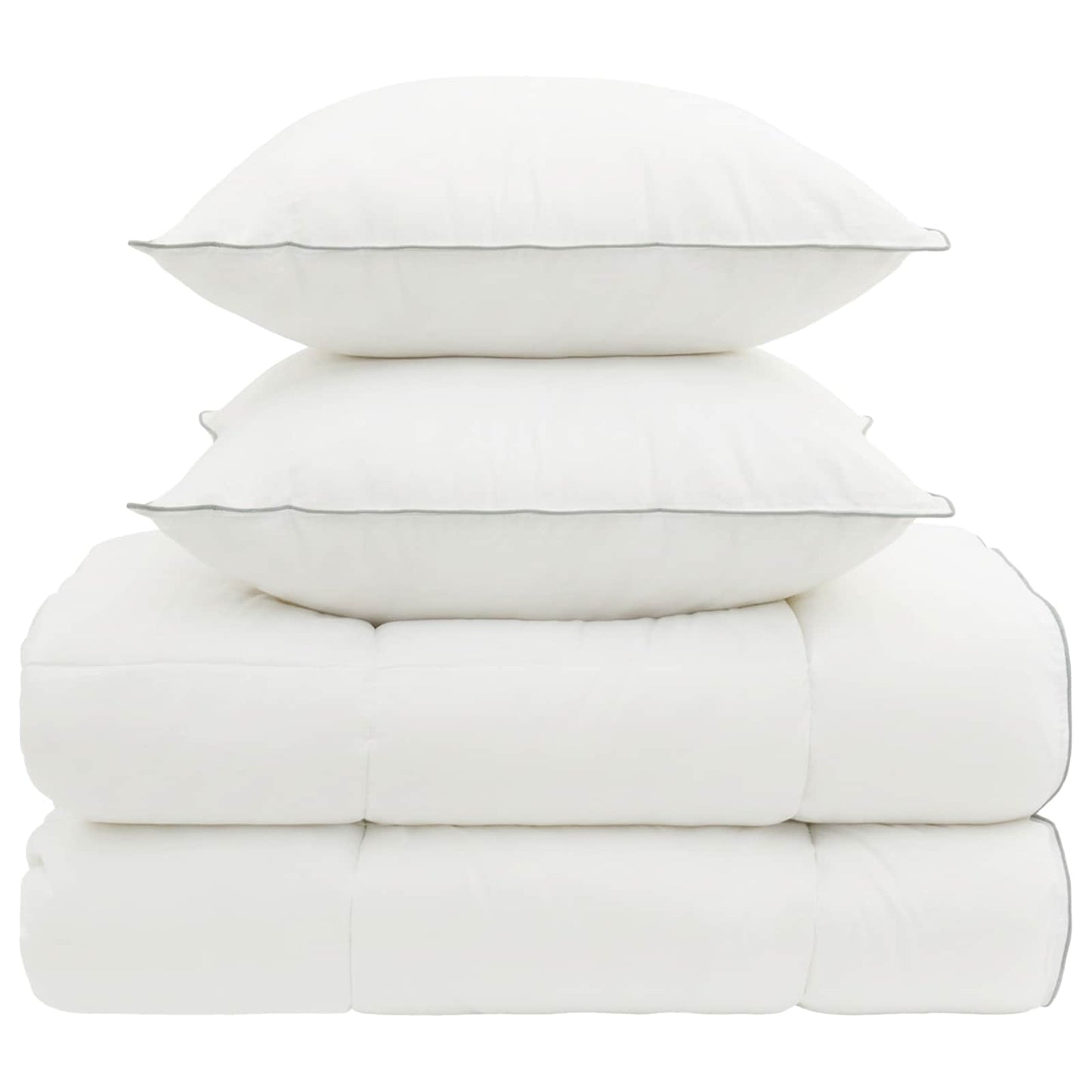 Duvet and Pillow Set 3 pcs 220x260 cm 4 Seasons 200+300 GSM