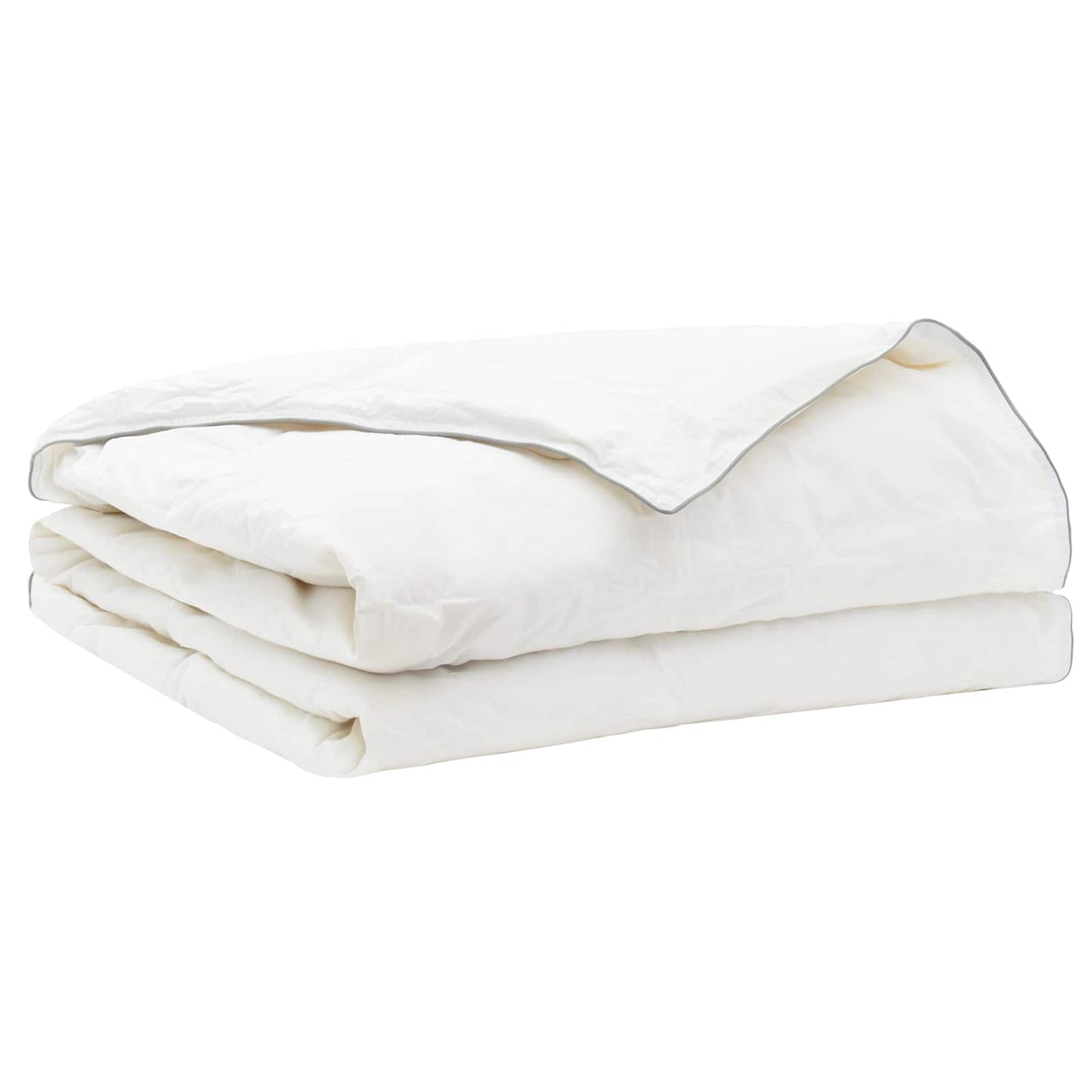 90% Goose Down Duvet Set FULDA 2 pcs 155 x 200 cm Summer White