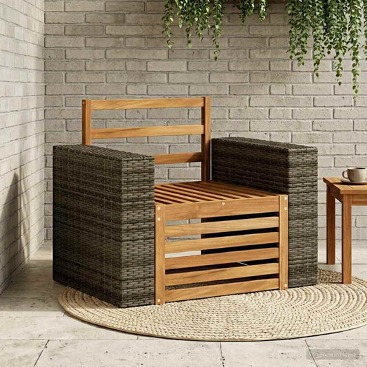 Outdoor Middle Sofa Natural
