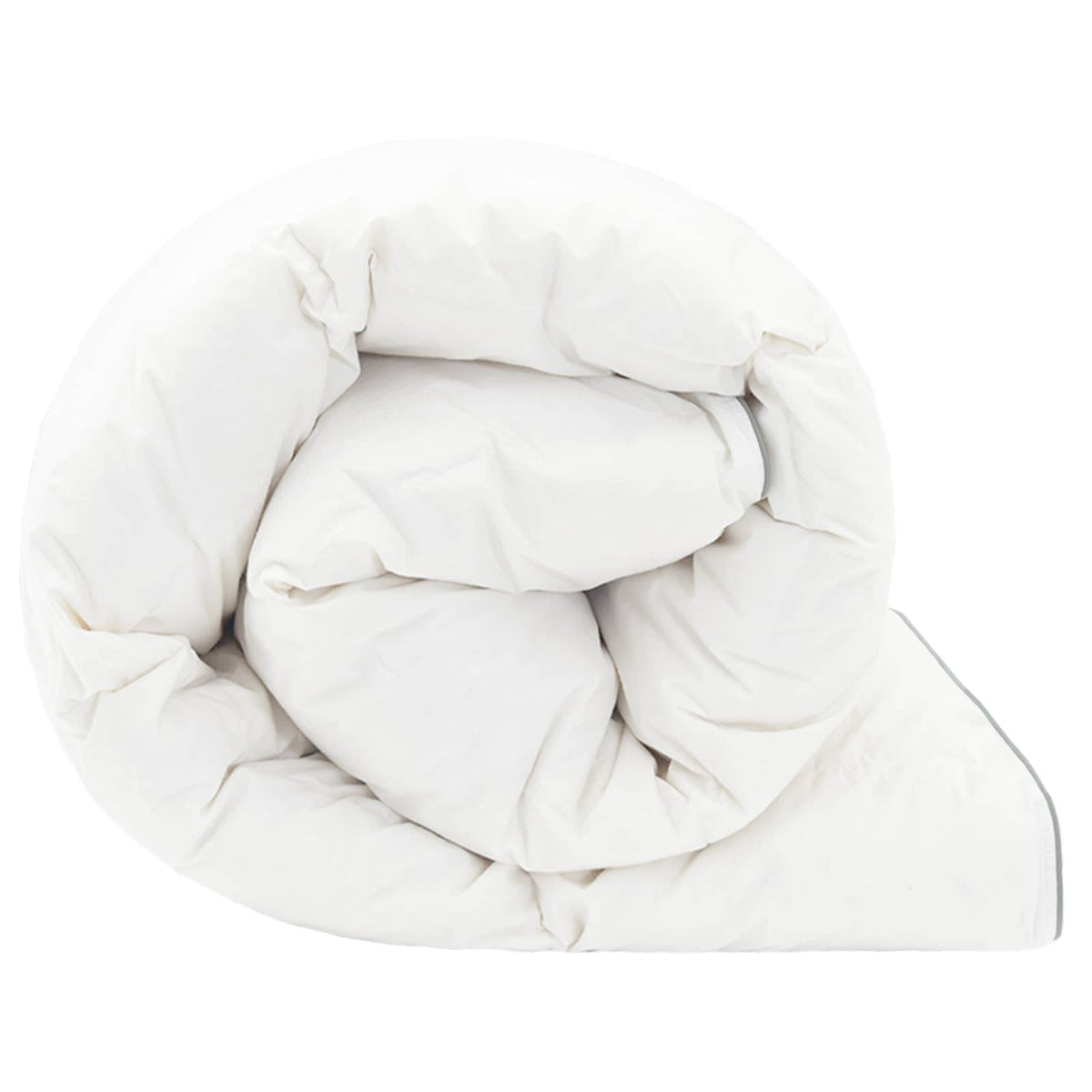 Duvet FULDA 140 x 220 cm 4 Seasons 210 GSM 90% Goose Down White