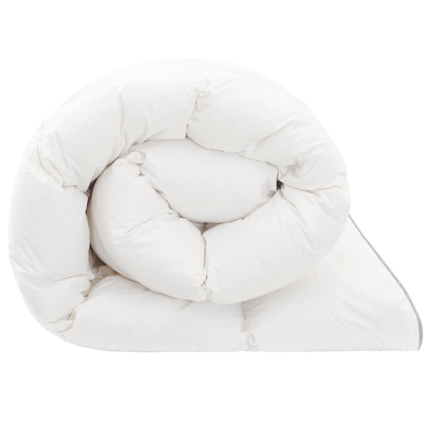 Duvet FULDA 150 x 200 cm 4 Seasons 310 GSM 90% Goose Down White