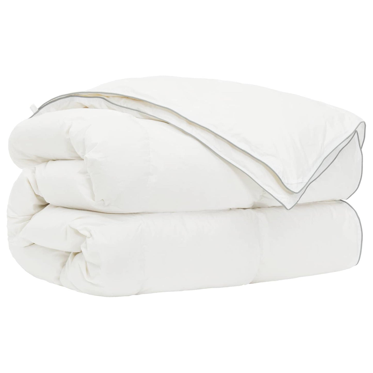 Duvet FULDA 140 x 220 cm 4 Seasons 310 GSM 90% Goose Down White