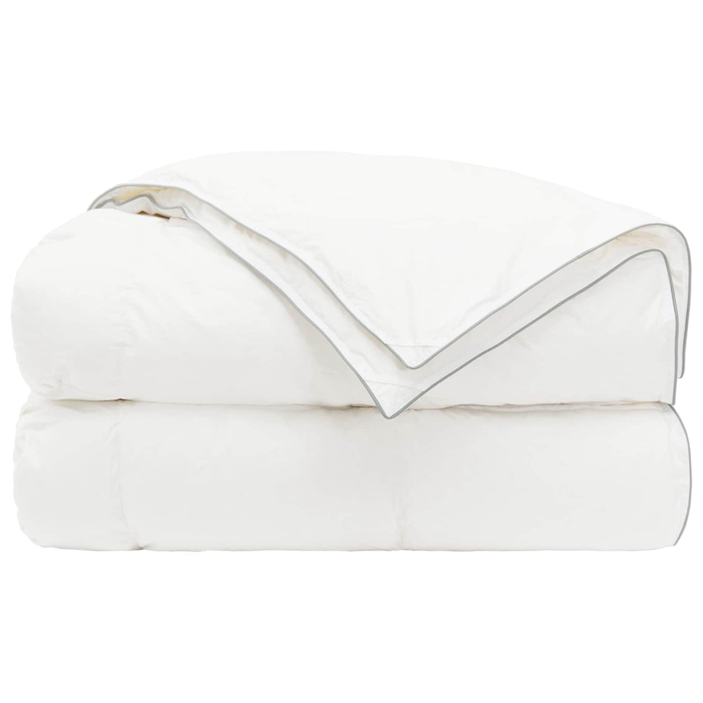 Duvet FULDA 155 x 220 cm 4 Seasons 310 GSM 90% Goose Down White