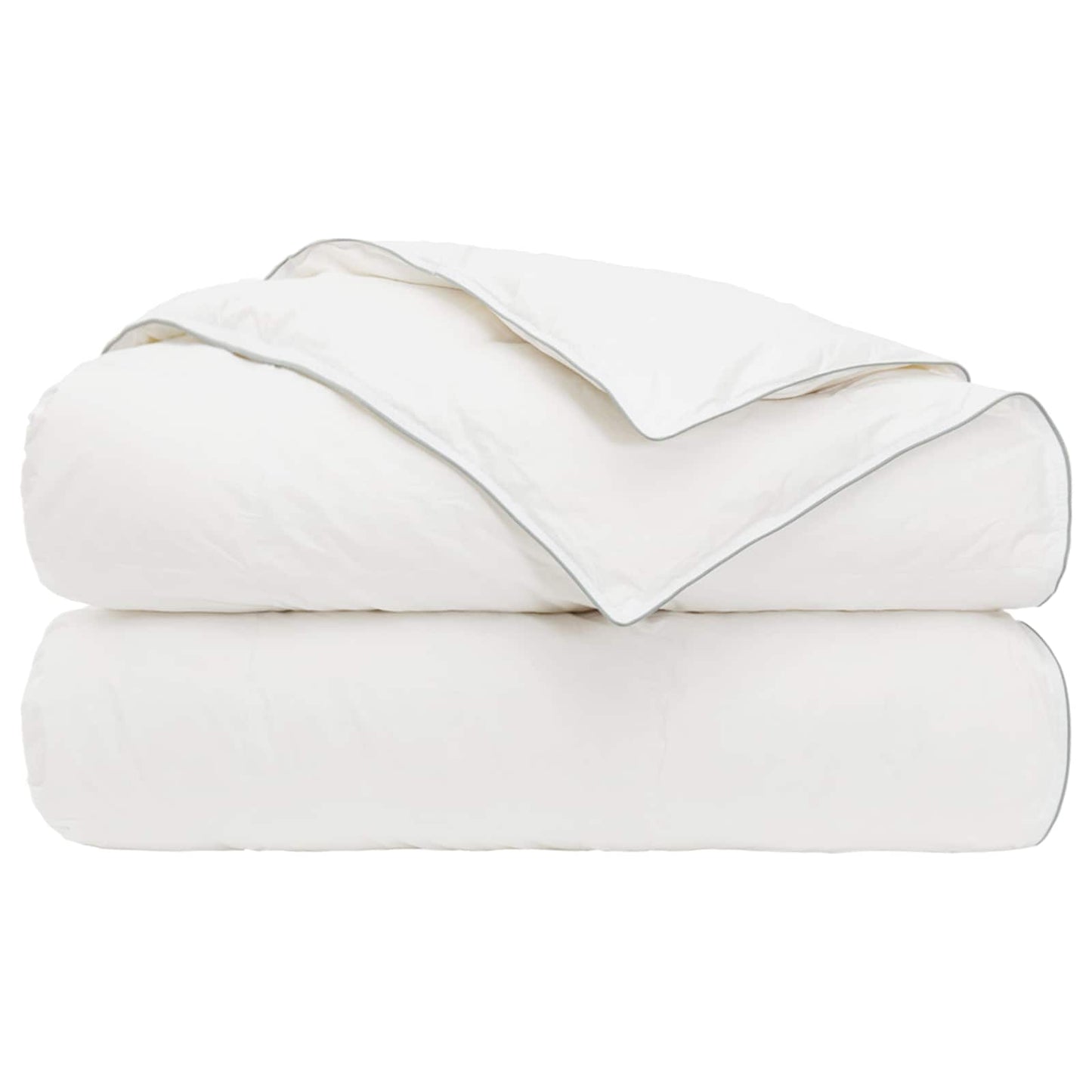 Duvet FULDA 200 x 220 cm 4 Seasons 310 GSM 90% Goose Down White