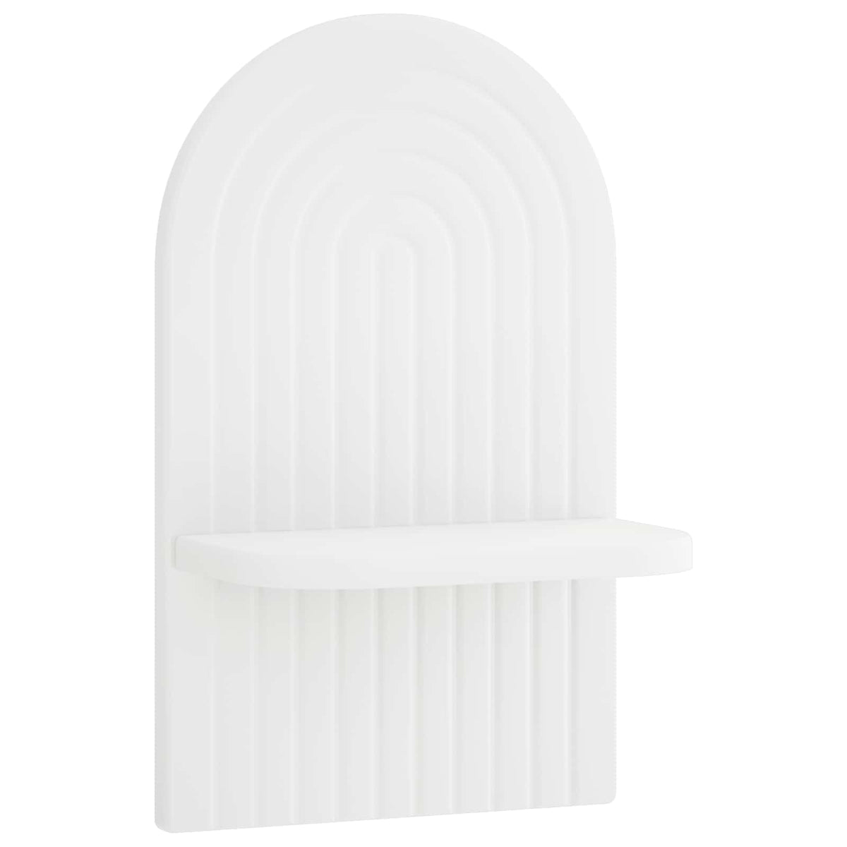 Wall Shelf 2 pcs White 23 x 13.5 x 37.5 cm Engineered Wood
