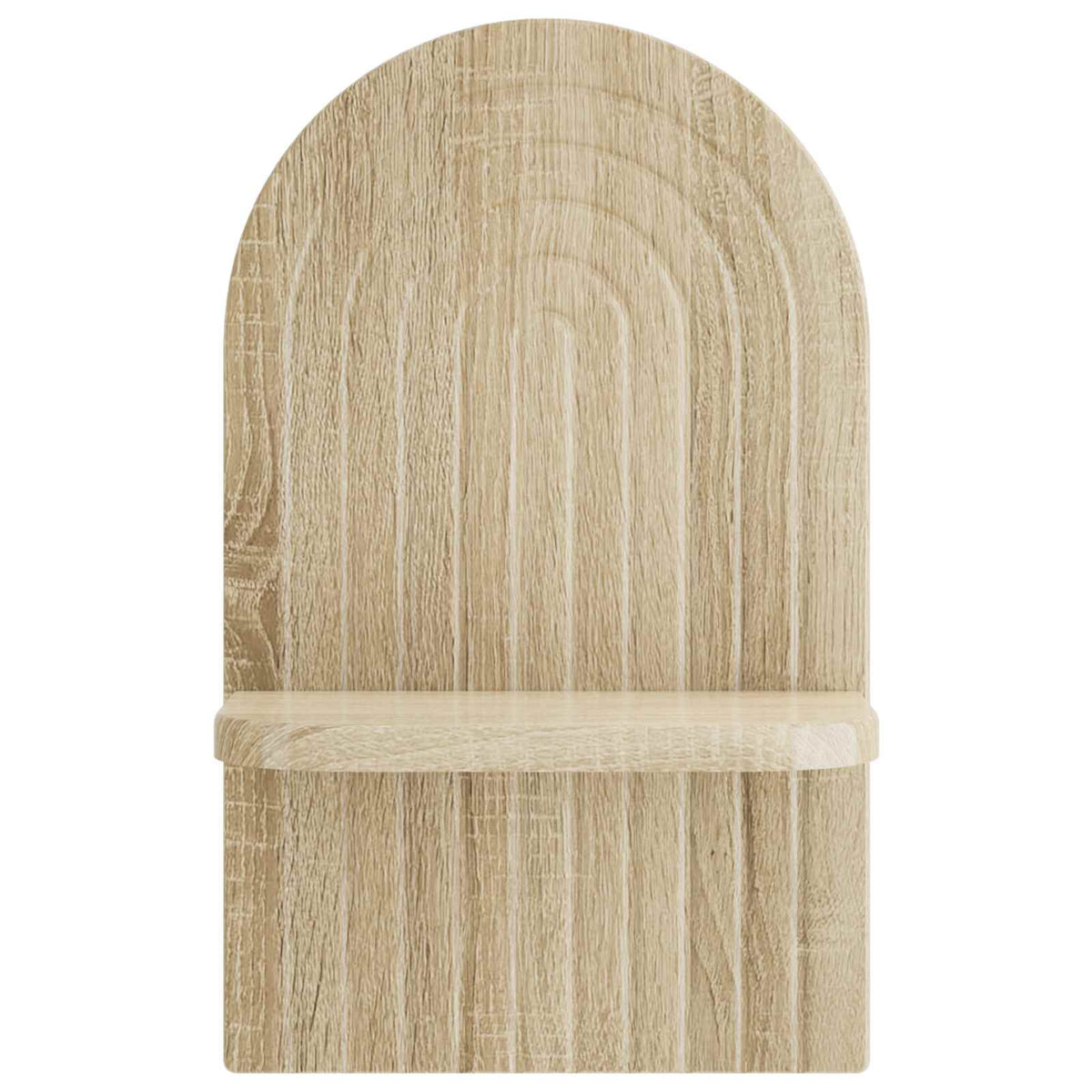 Wall Shelf 2 pcs Sonoma Oak 23 x 13.5 x 37.5 cm Engineered Wood