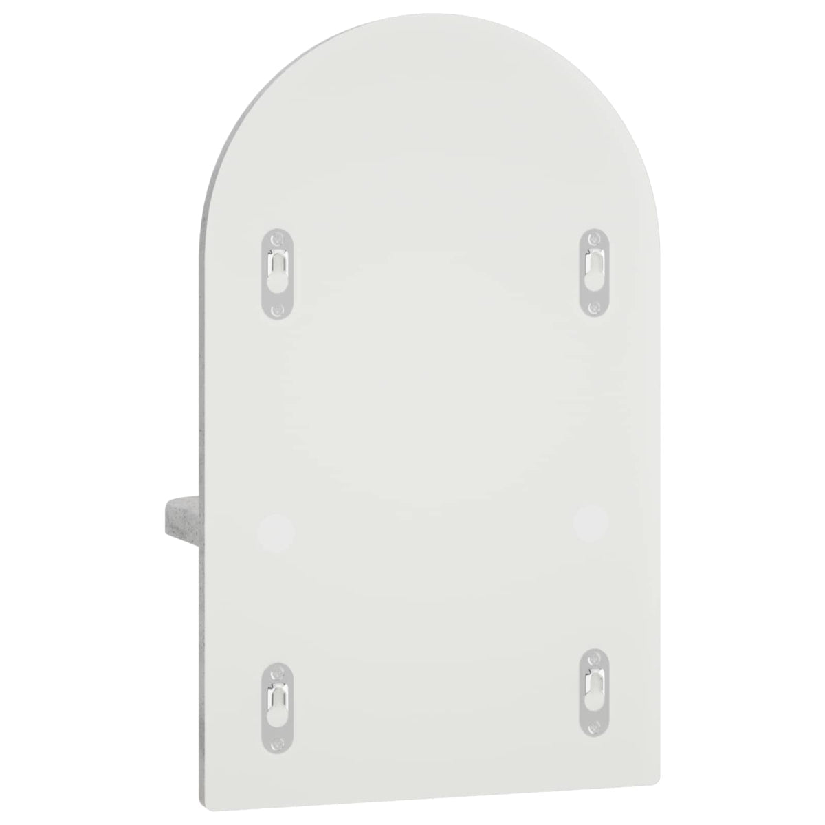 Wall Shelf 2 pcs Concrete Grey 23 x 13.5 x 37.5 cm