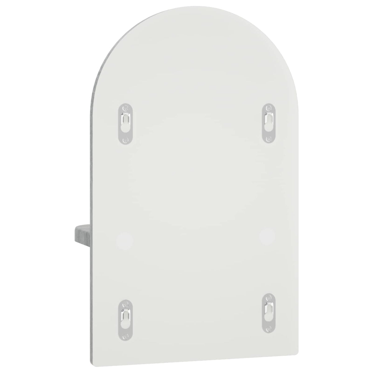 Wall Shelf 2 pcs Grey Sonoma 23 x 13.5 x 37.5 cm