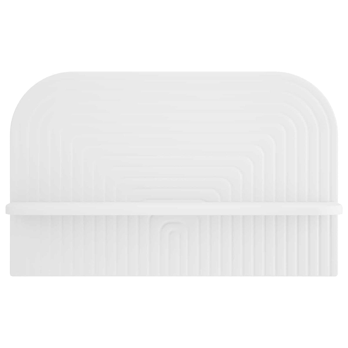 Wall Shelf 2 pcs White 60 x 13.5 x 37.5 cm Engineered Wood