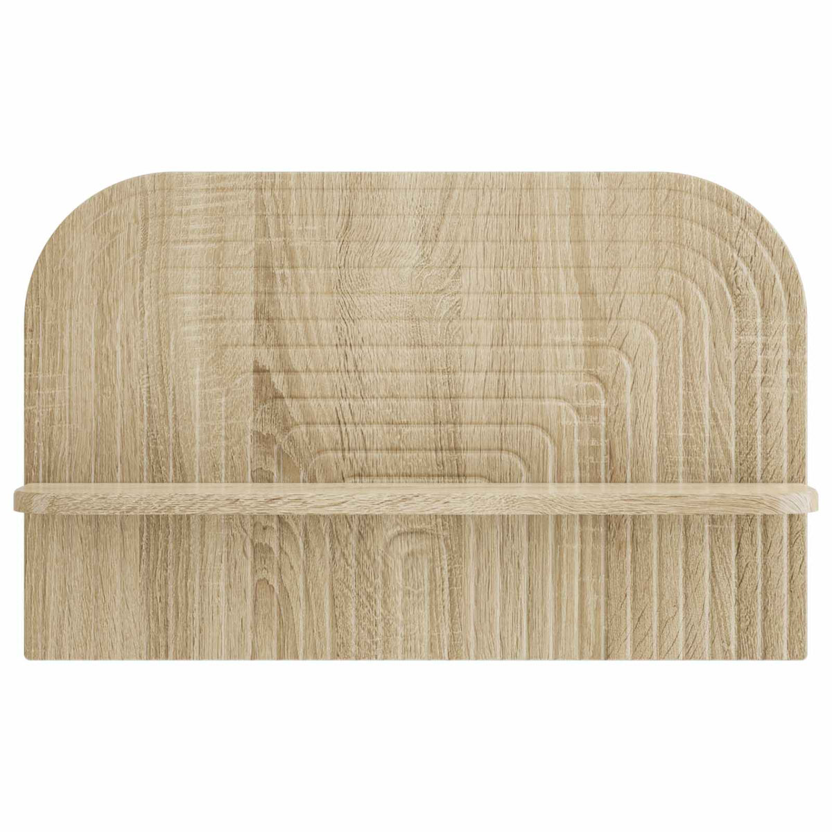 Wall Shelf 2 pcs Sonoma Oak 60 x 13.5 x 37.5 cm Engineered Wood