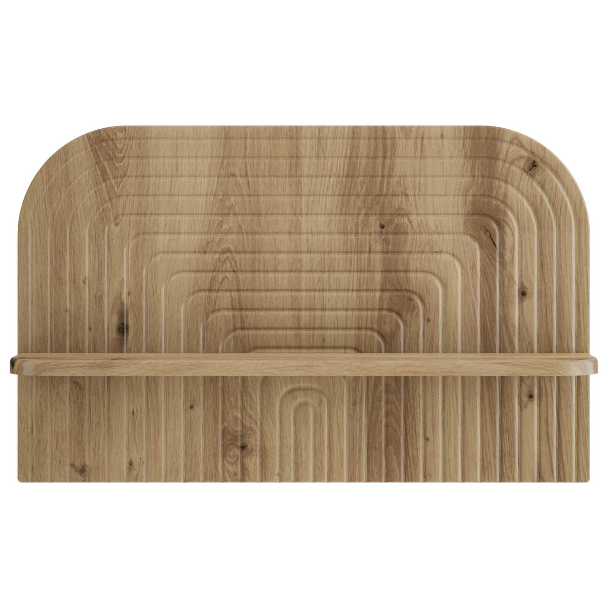 Wall Shelf 2 pcs Artisan Oak 60 x 13.5 x 37.5 cm