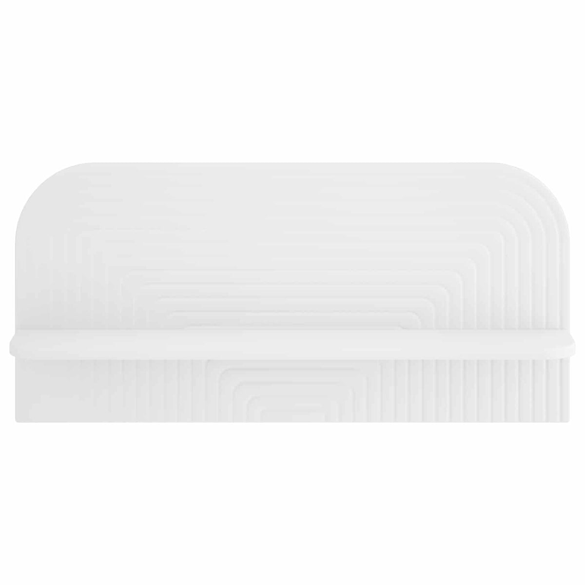 Wall Shelf 2 pcs White 80.5 x 13.5 x 37.5 cm Engineered Wood