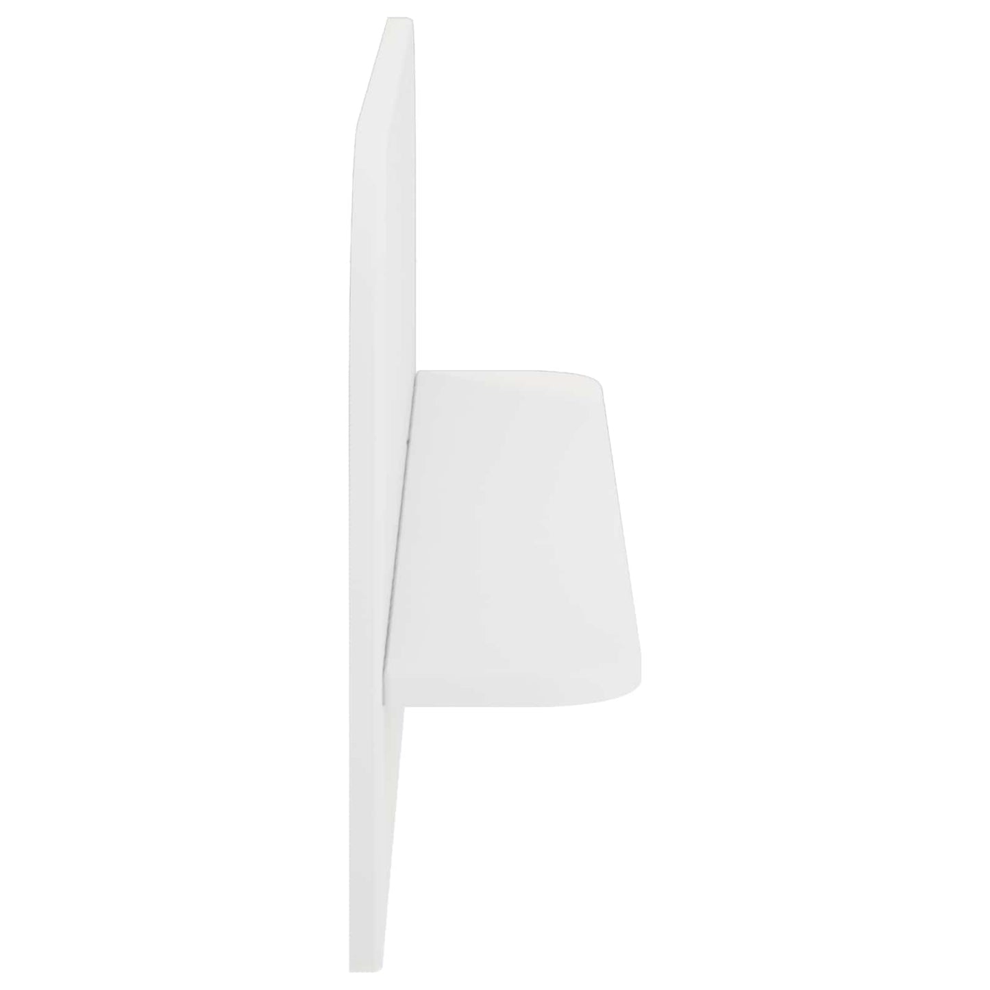 Wall Shelf 2 pcs White 80.5 x 13.5 x 37.5 cm Engineered Wood