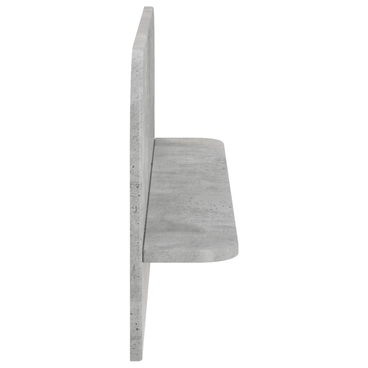 Wall Shelf 2 pcs Concrete Grey 80.5 x 13.5 x 37.5 cm