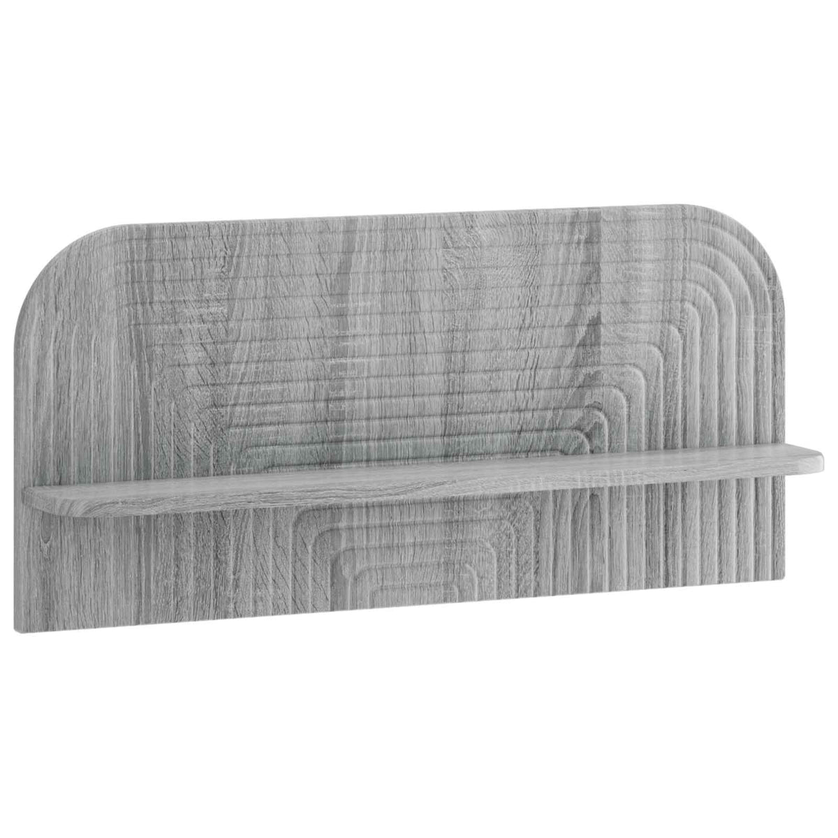 Wall Shelf 2 pcs Grey Sonoma 80.5 x 13.5 x 37.5 cm