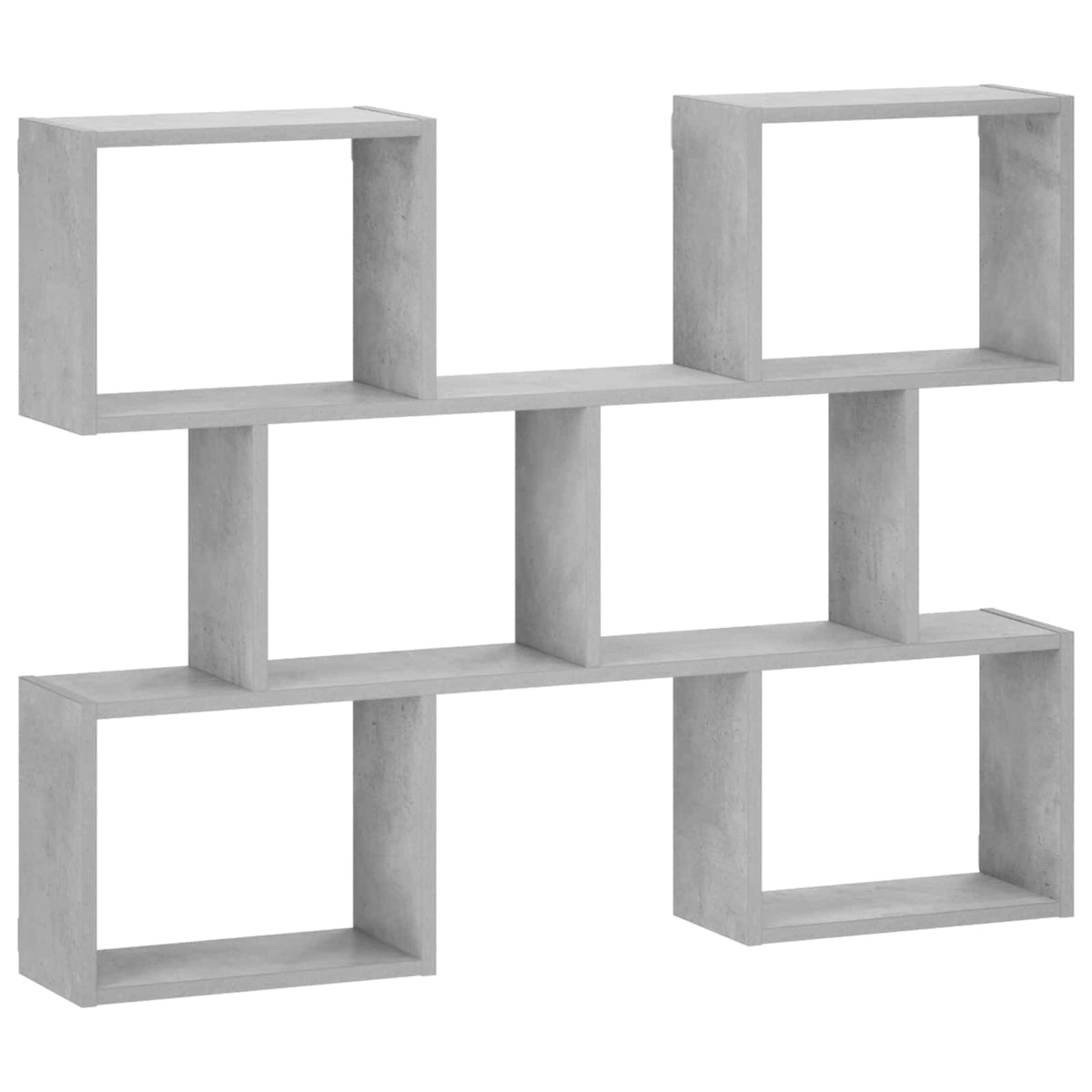 Wall Shelf Concrete Grey 103 x 17 x 80 cm Engineered Wood