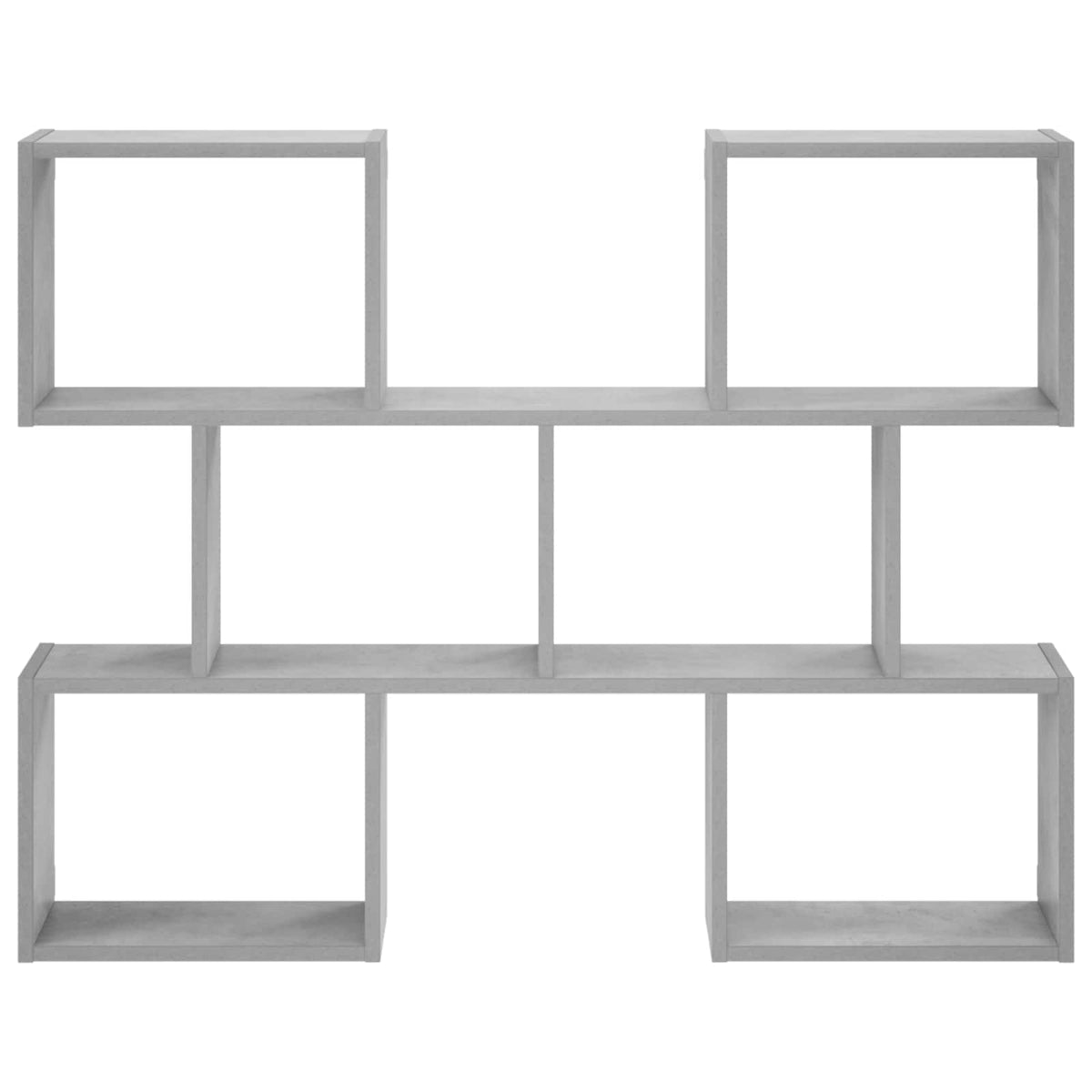 Wall Shelf Concrete Grey 103 x 17 x 80 cm Engineered Wood