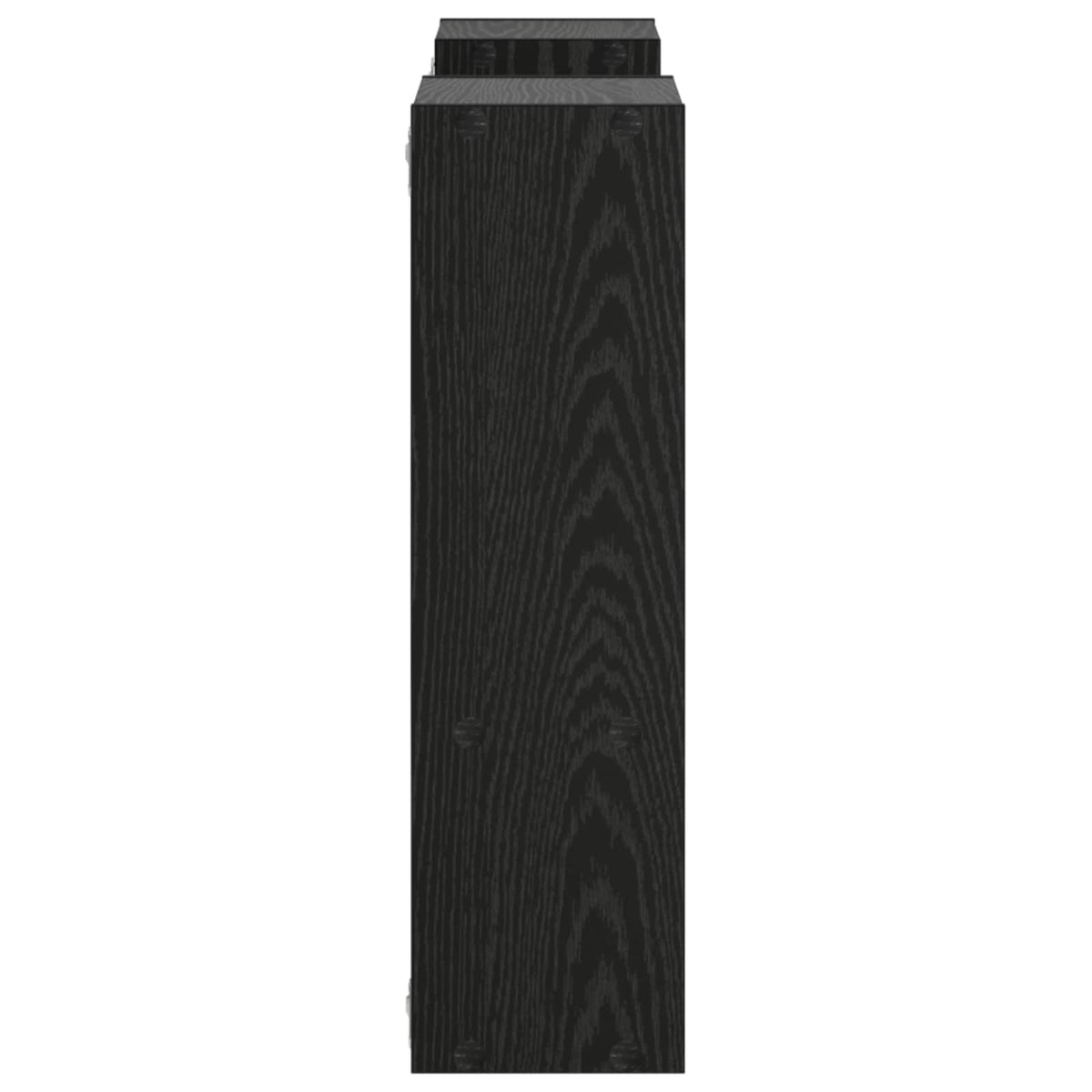 Wall Shelf Black 100 x 17 x 60 cm Engineered Wood