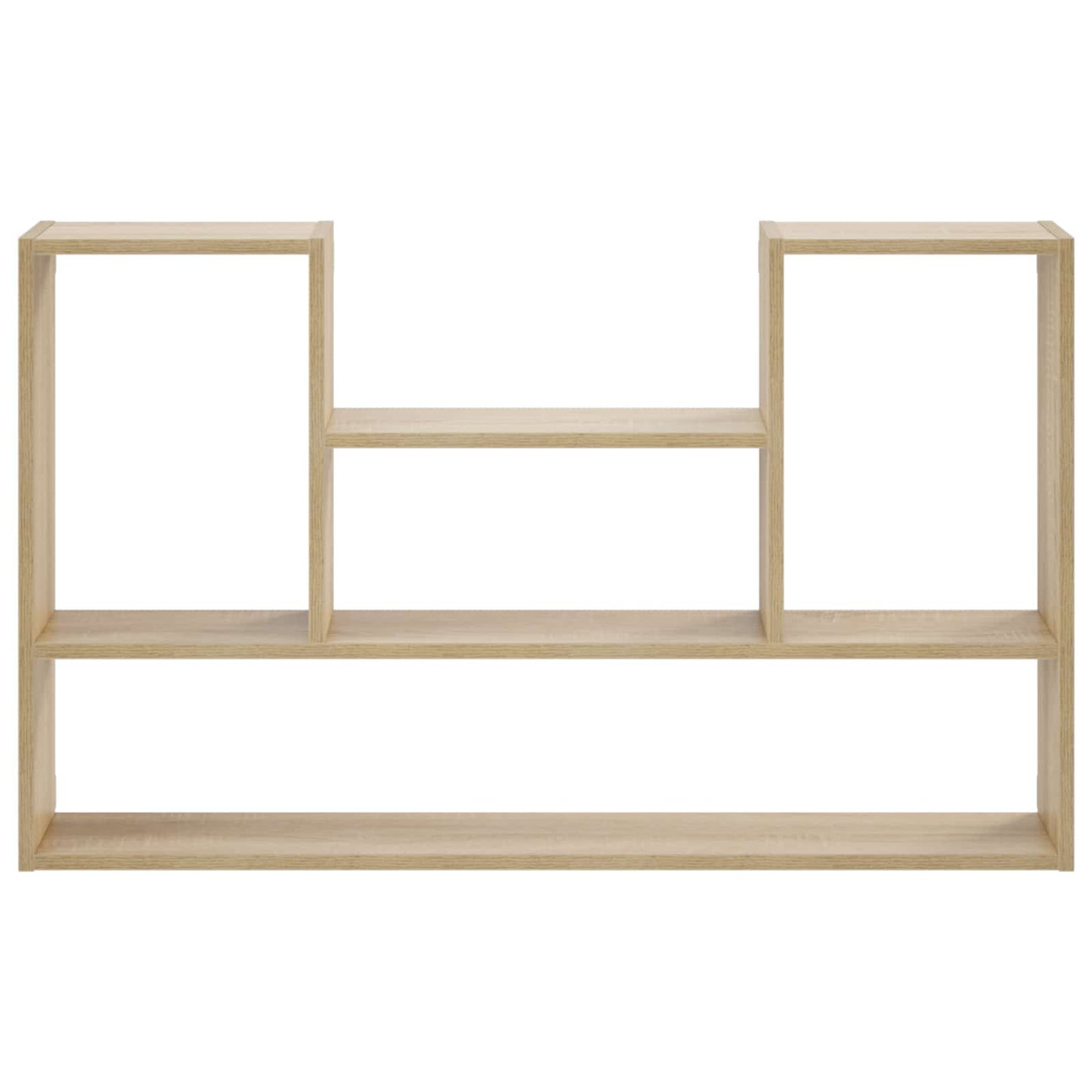 Wall Shelf Sonoma Oak 100 x 17 x 60 cm Engineered Wood
