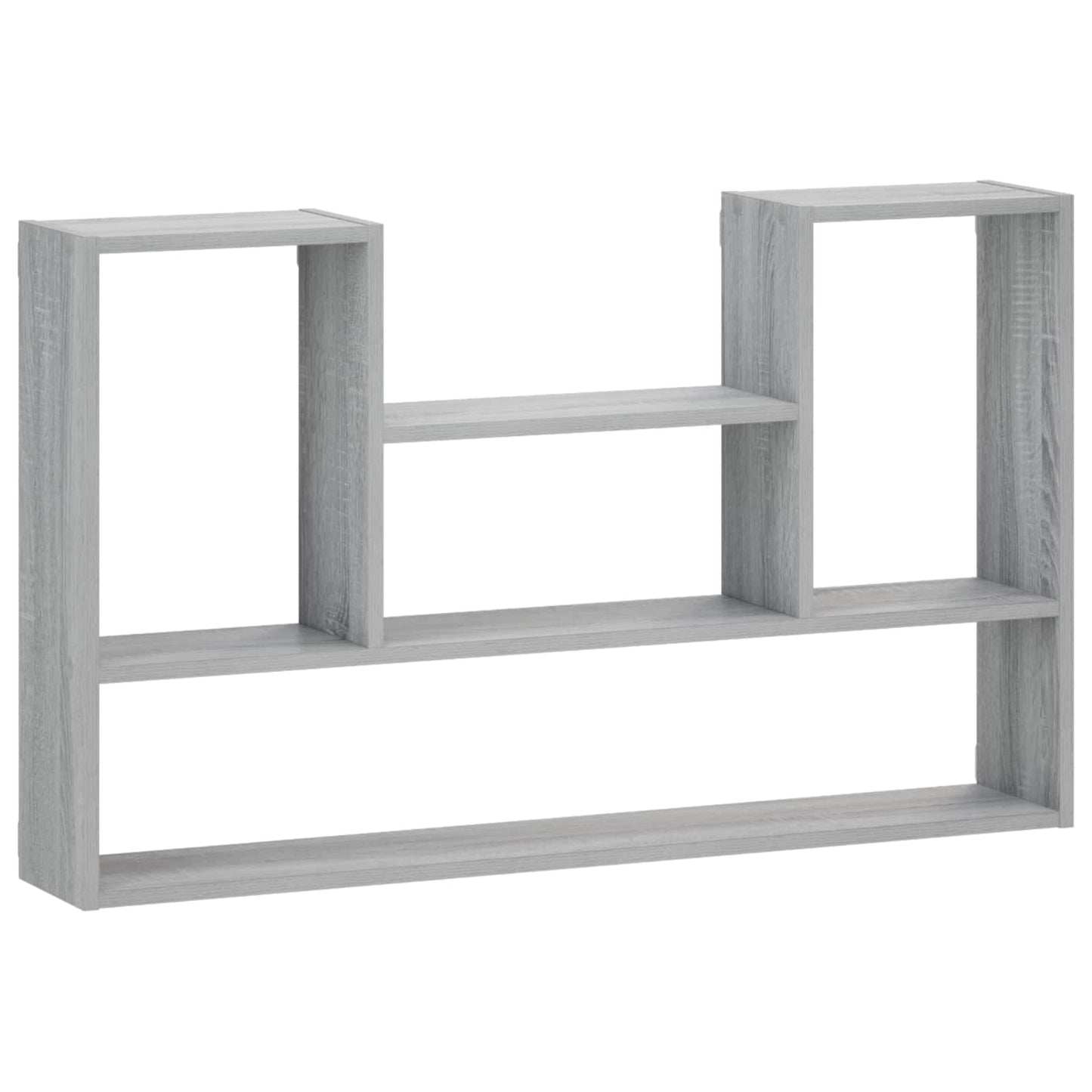 Wall Shelf Grey Sonoma 100 x 17 x 60 cm Engineered Wood