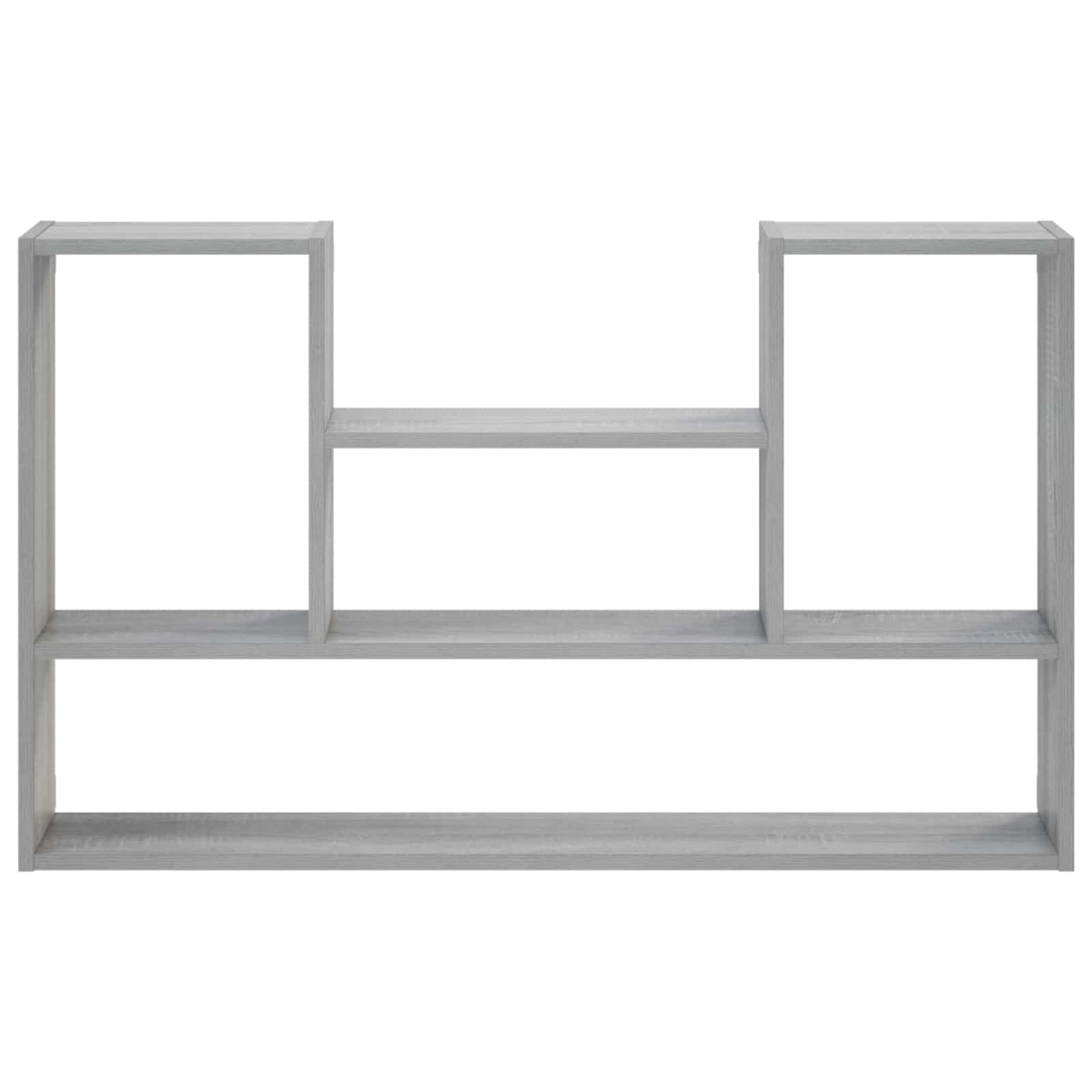 Wall Shelf Grey Sonoma 100 x 17 x 60 cm Engineered Wood