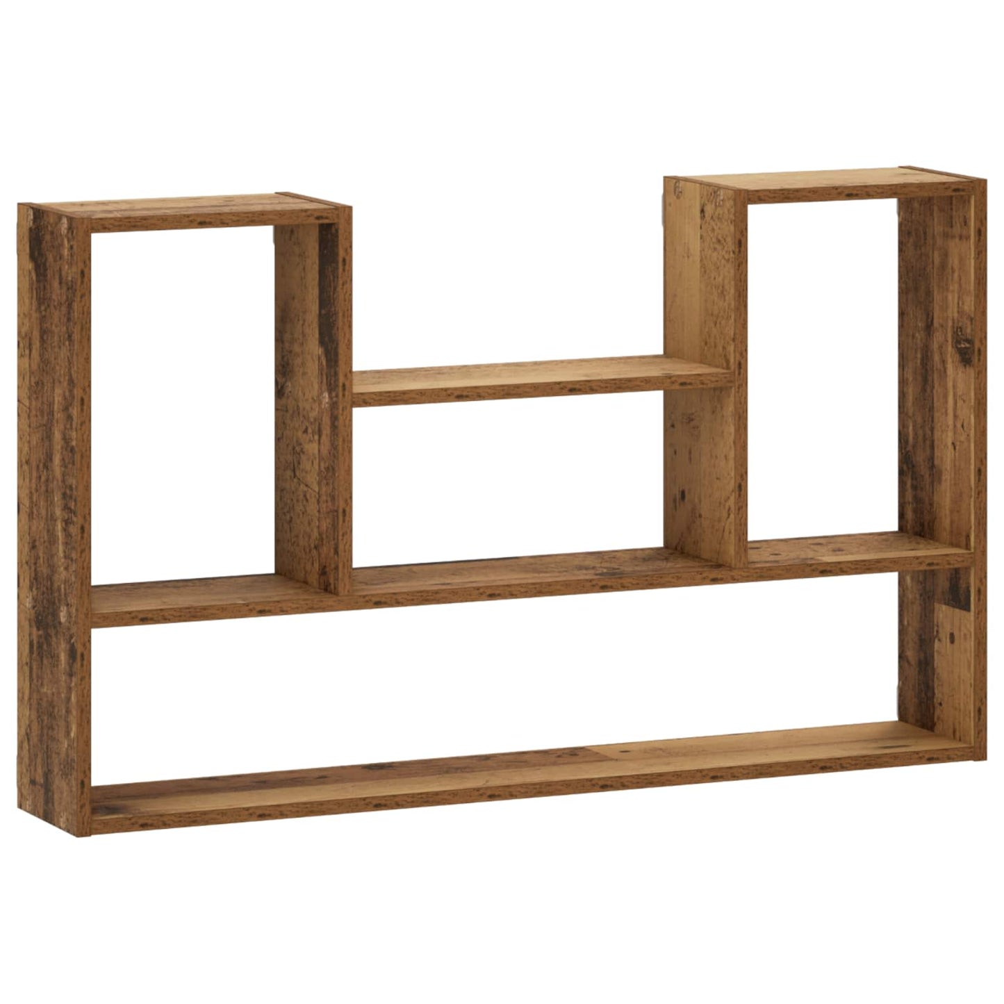 Wall Shelf Old Wood 100 x 17 x 60 cm Engineered Wood