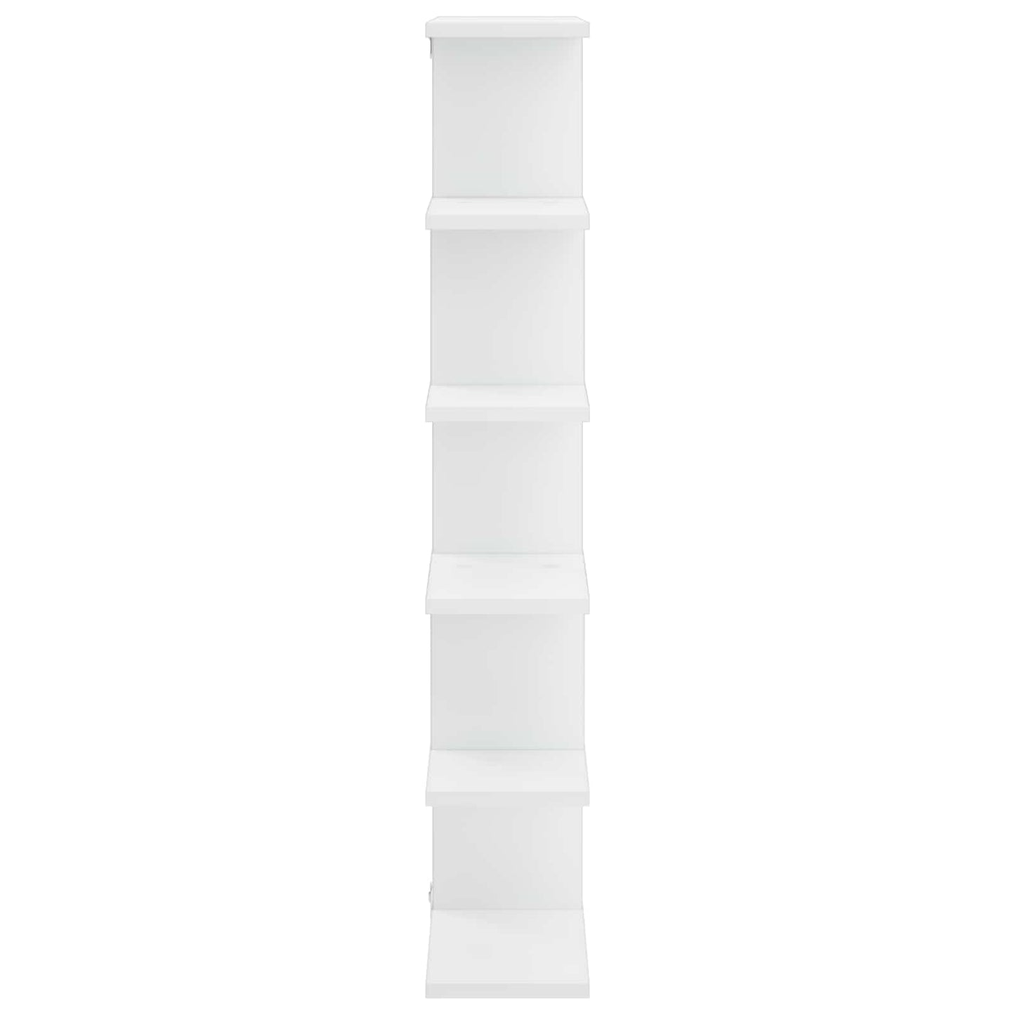Wall Shelf White 70 x 17 x 101 cm Engineered Wood