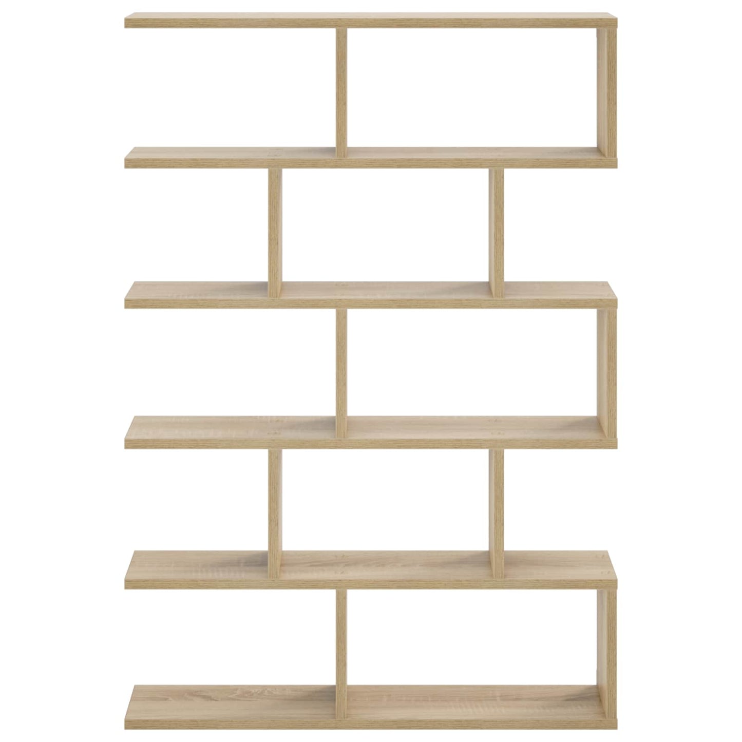 Wall Shelf Sonoma Oak 70 x 17 x 101 cm Engineered Wood