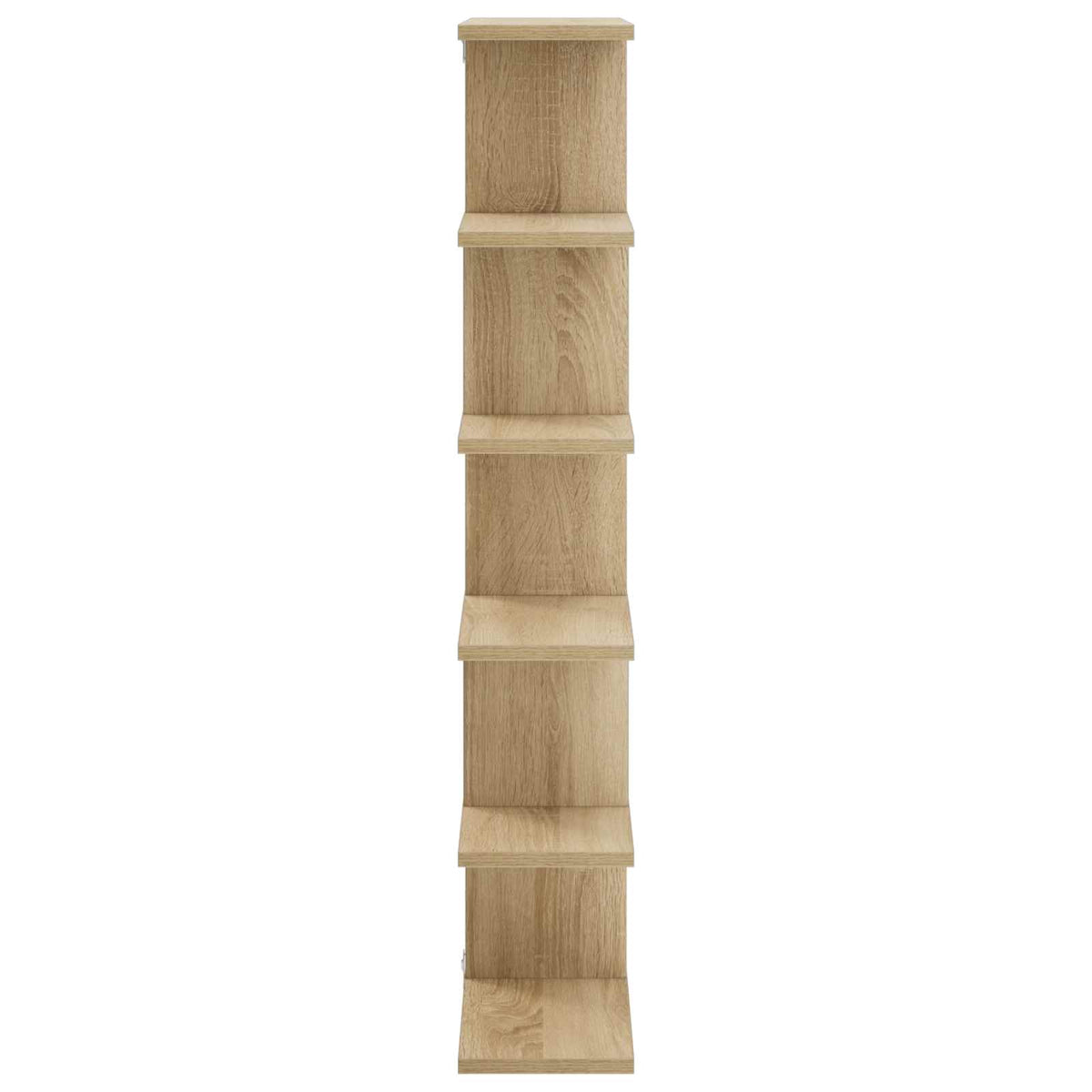 Wall Shelf Sonoma Oak 70 x 17 x 101 cm Engineered Wood