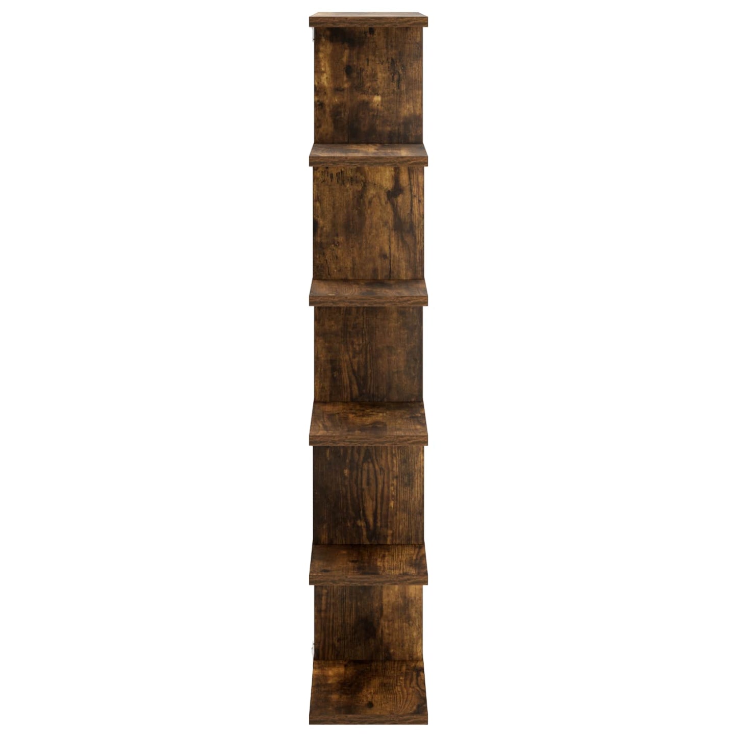 Wall Shelf Smoked Oak 70 x 17 x 101 cm Engineered Wood