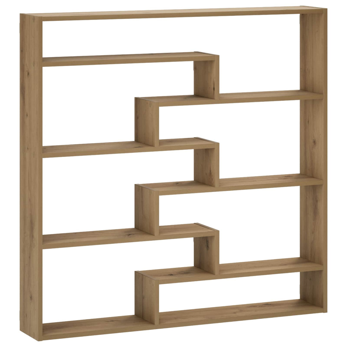 Wall Shelf Artisan Oak 103 x 17 x 102 cm Engineered Wood