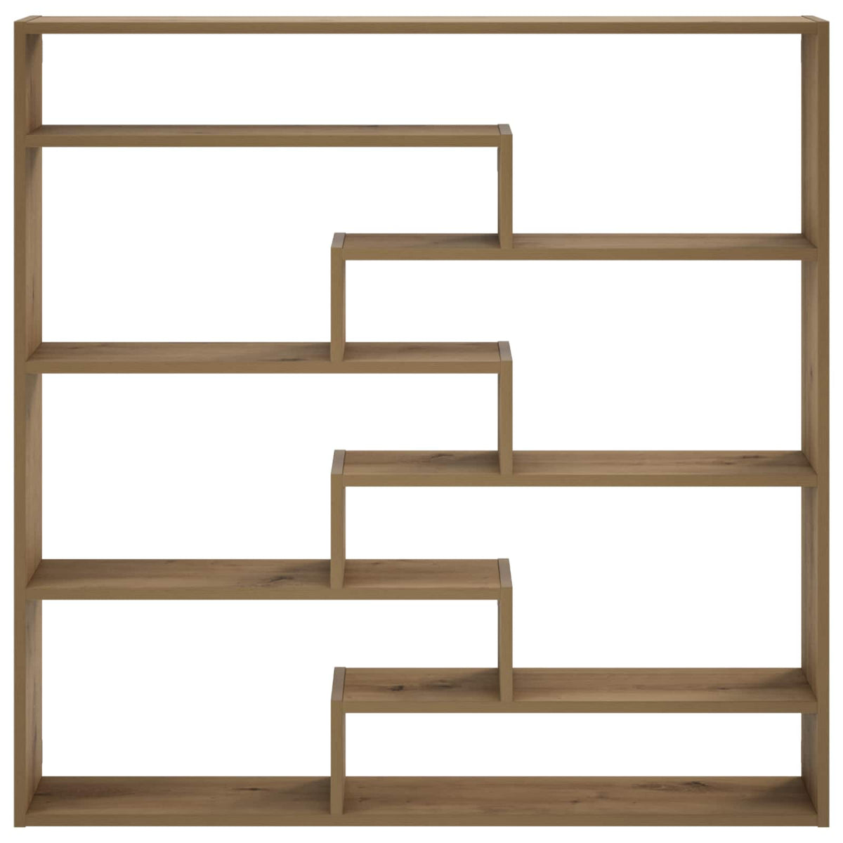 Wall Shelf Artisan Oak 103 x 17 x 102 cm Engineered Wood
