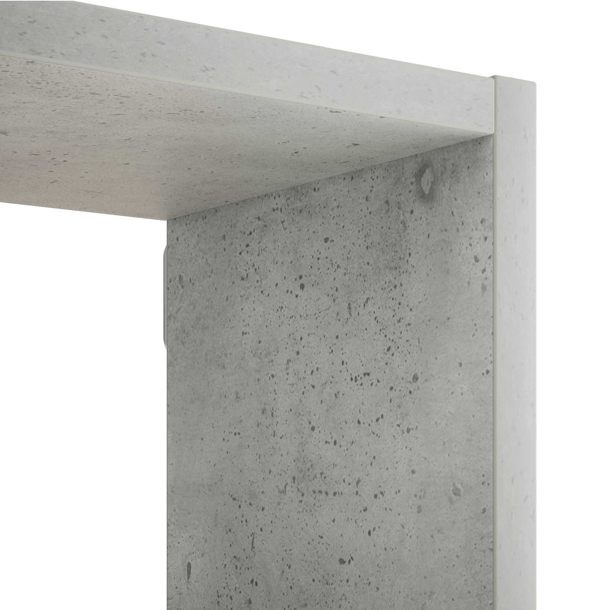 Wall Shelf Concrete Grey 102 x 17 x 59 cm Engineered Wood