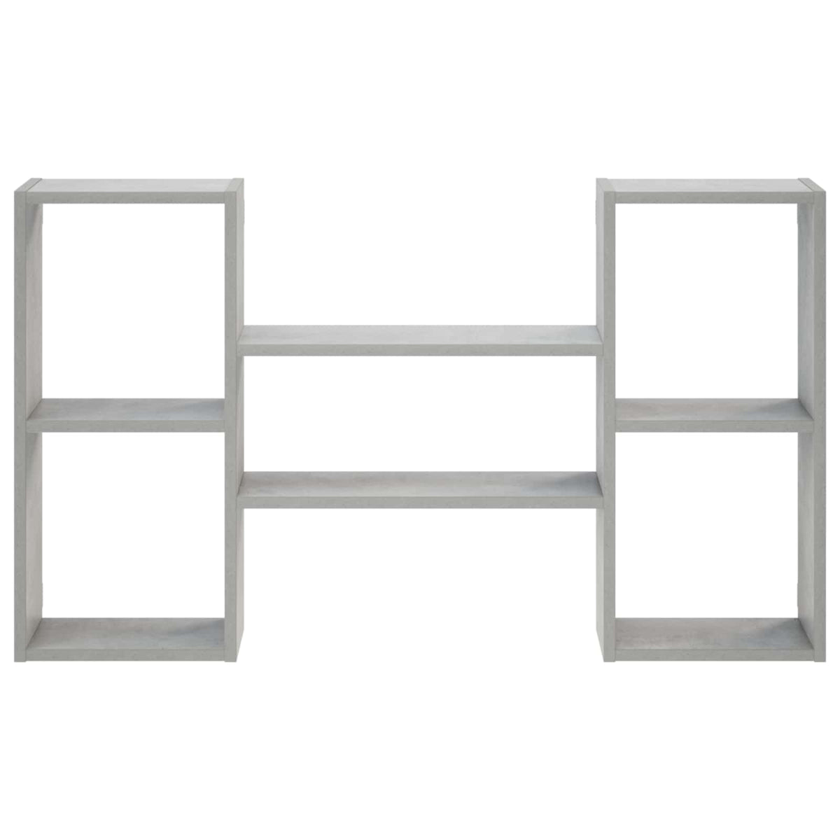 Wall Shelf Concrete Grey 102 x 17 x 59 cm Engineered Wood