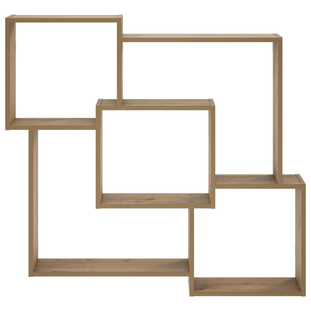 Wall Shelf Artisan Oak 98 x 17 x 91 cm Engineered Wood