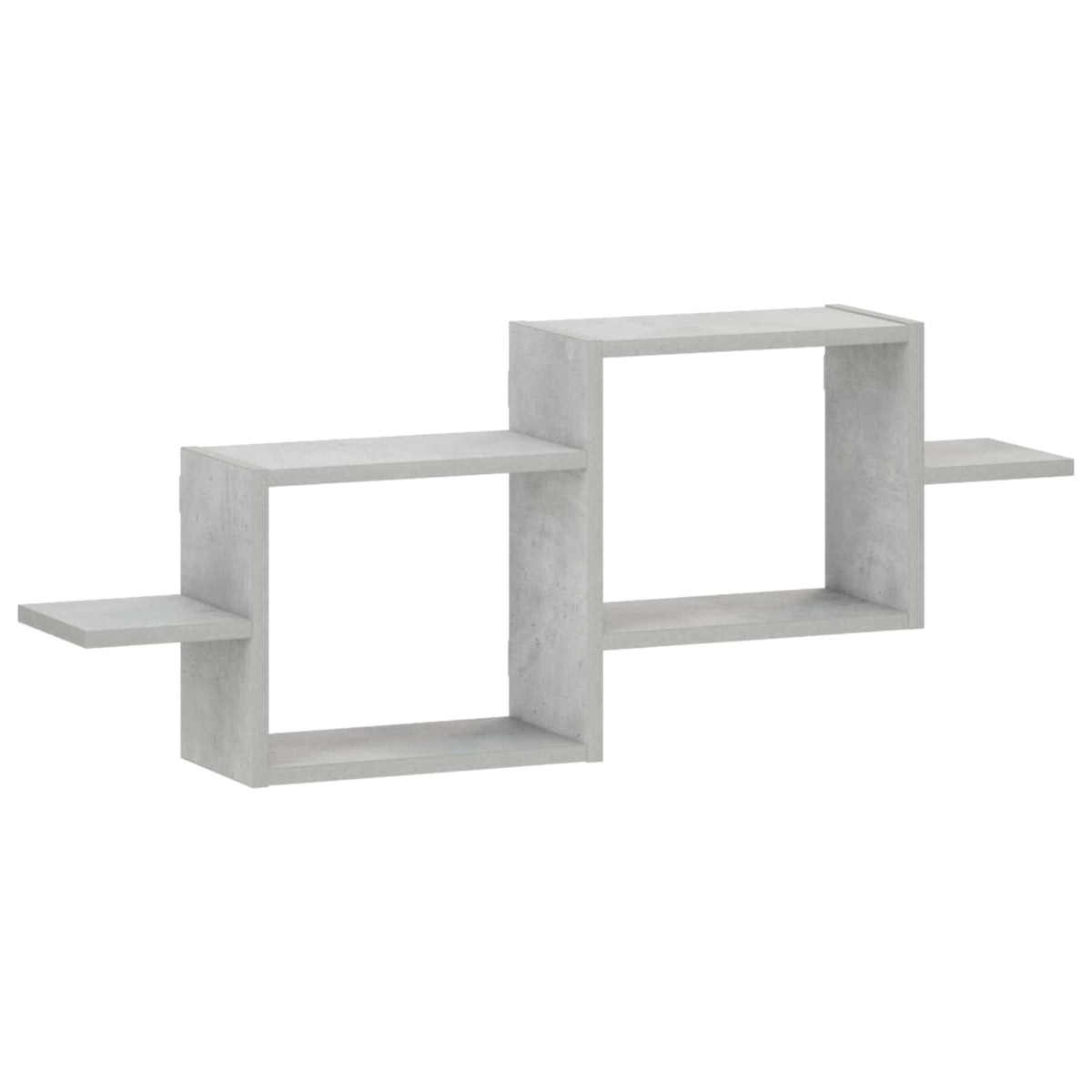 Wall Shelf Concrete Grey 95 x 17 x 37 cm Engineered Wood