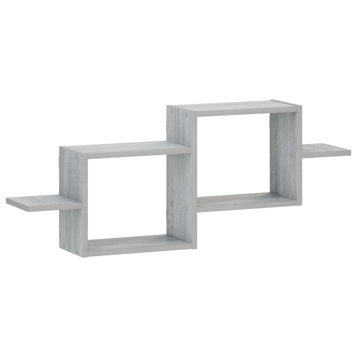 Wall Shelf Grey Sonoma 95 x 17 x 37 cm Engineered Wood