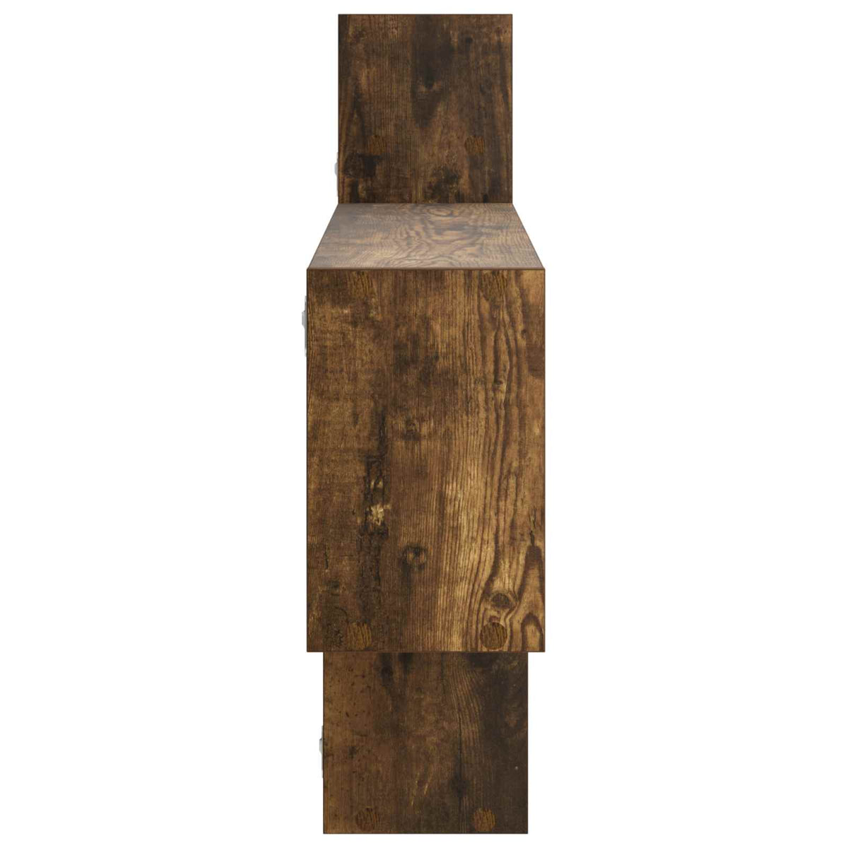 Wall Shelf Smoked Oak 168.5 x 17 x 68 cm Engineered Wood