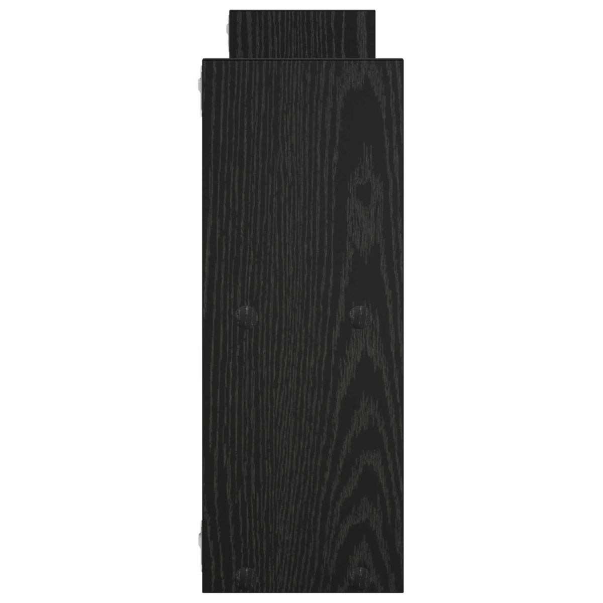 Wall Shelf Black Oak 78.5 x 17 x 45 cm Engineered Wood